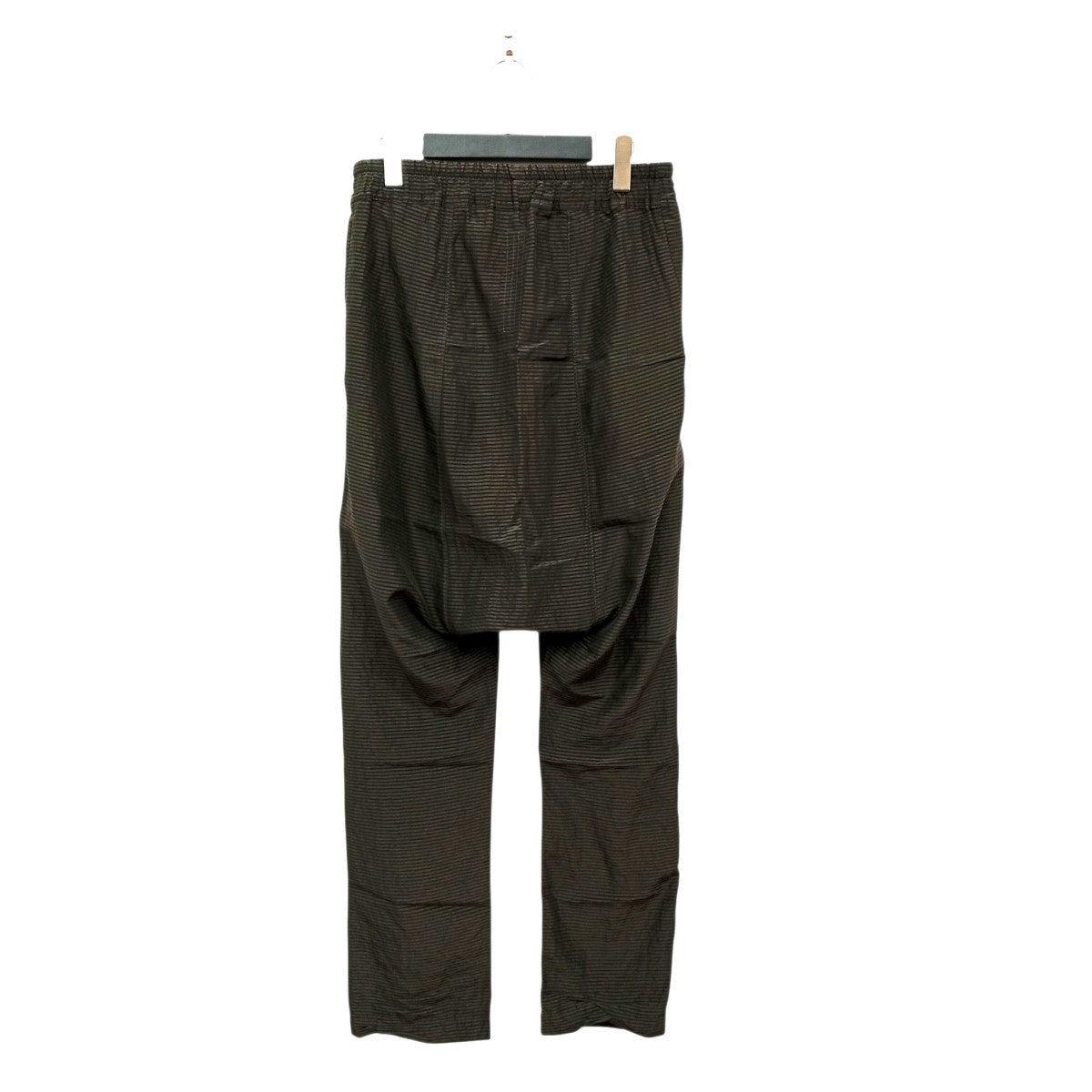 RICK OWENS ボーダーパンツ 古着・中古-2枚目のアイテム画像