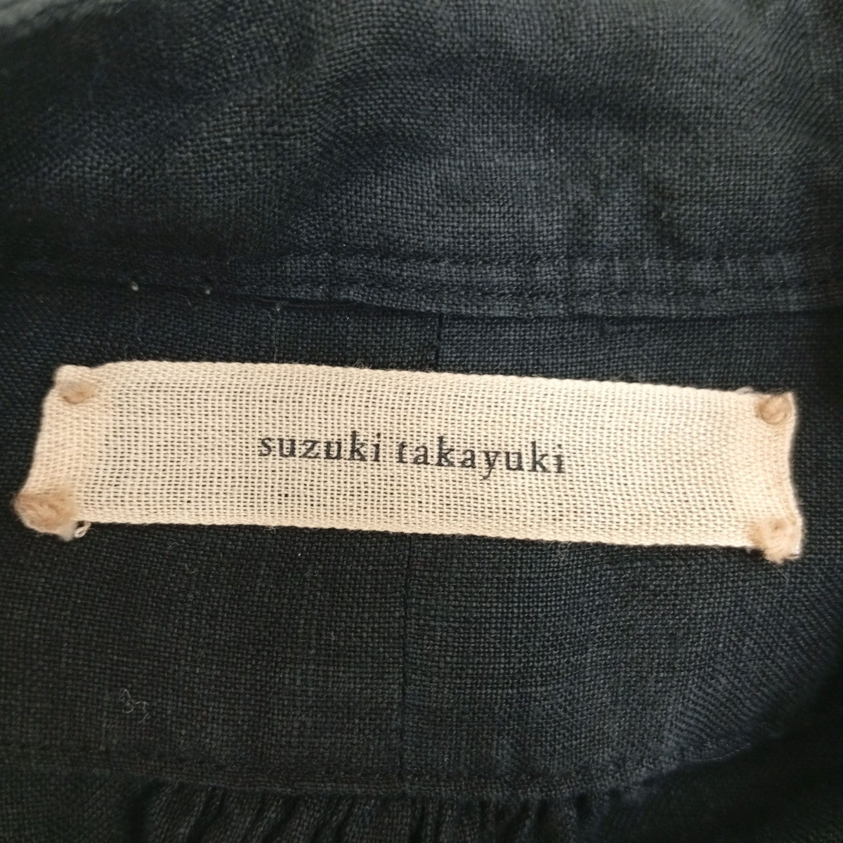 SUZUKI TAKAYUKI シャツワンピース 古着・中古-3枚目のアイテム画像