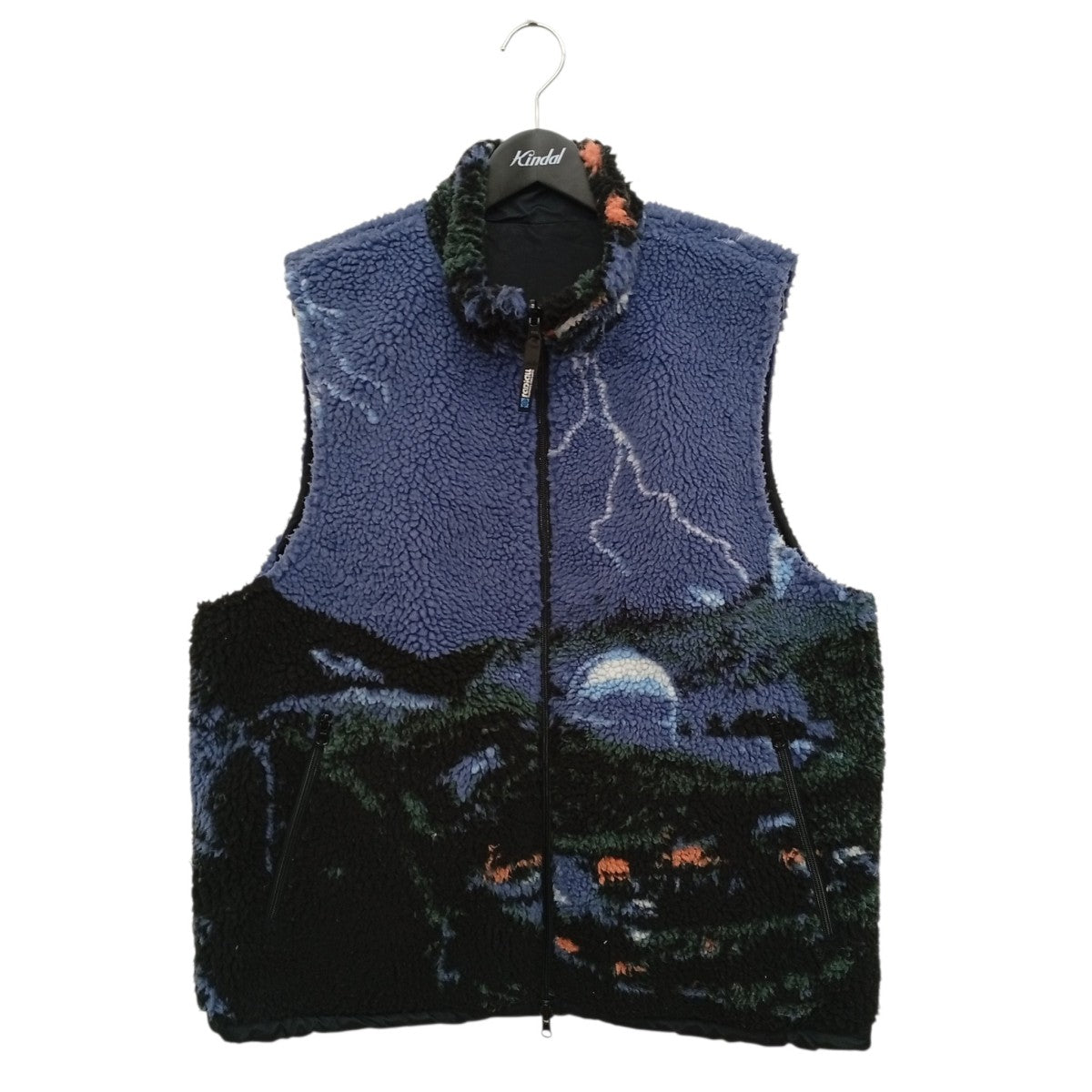 RADIALL DROP CITY - REVERSIBLE VESTリバーシブルベストRAD-24AW-JK013 古着・中古-1枚目のアイテム画像