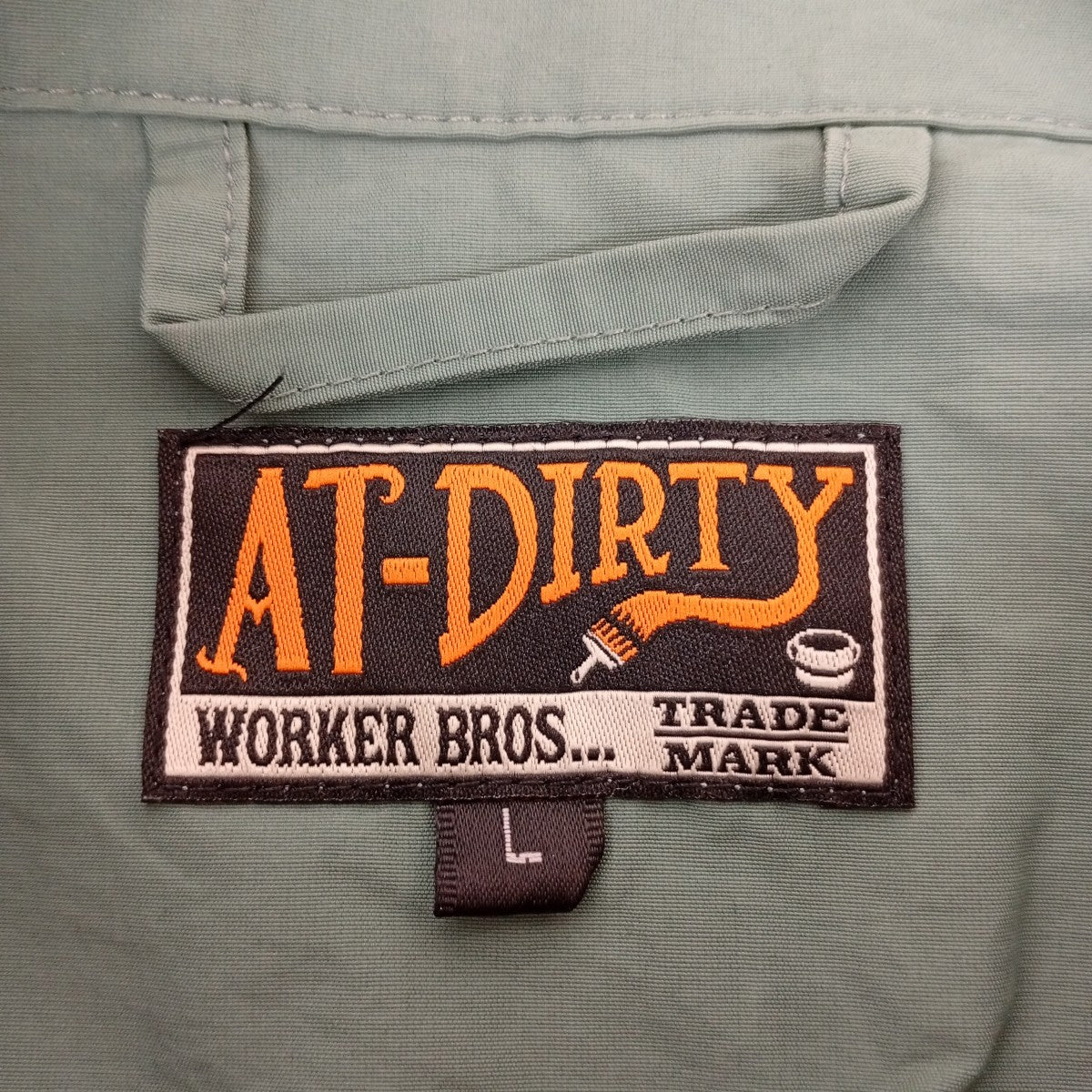 AT-DIRTY ナイロンジャケットNO-022 古着・中古-3枚目のアイテム画像