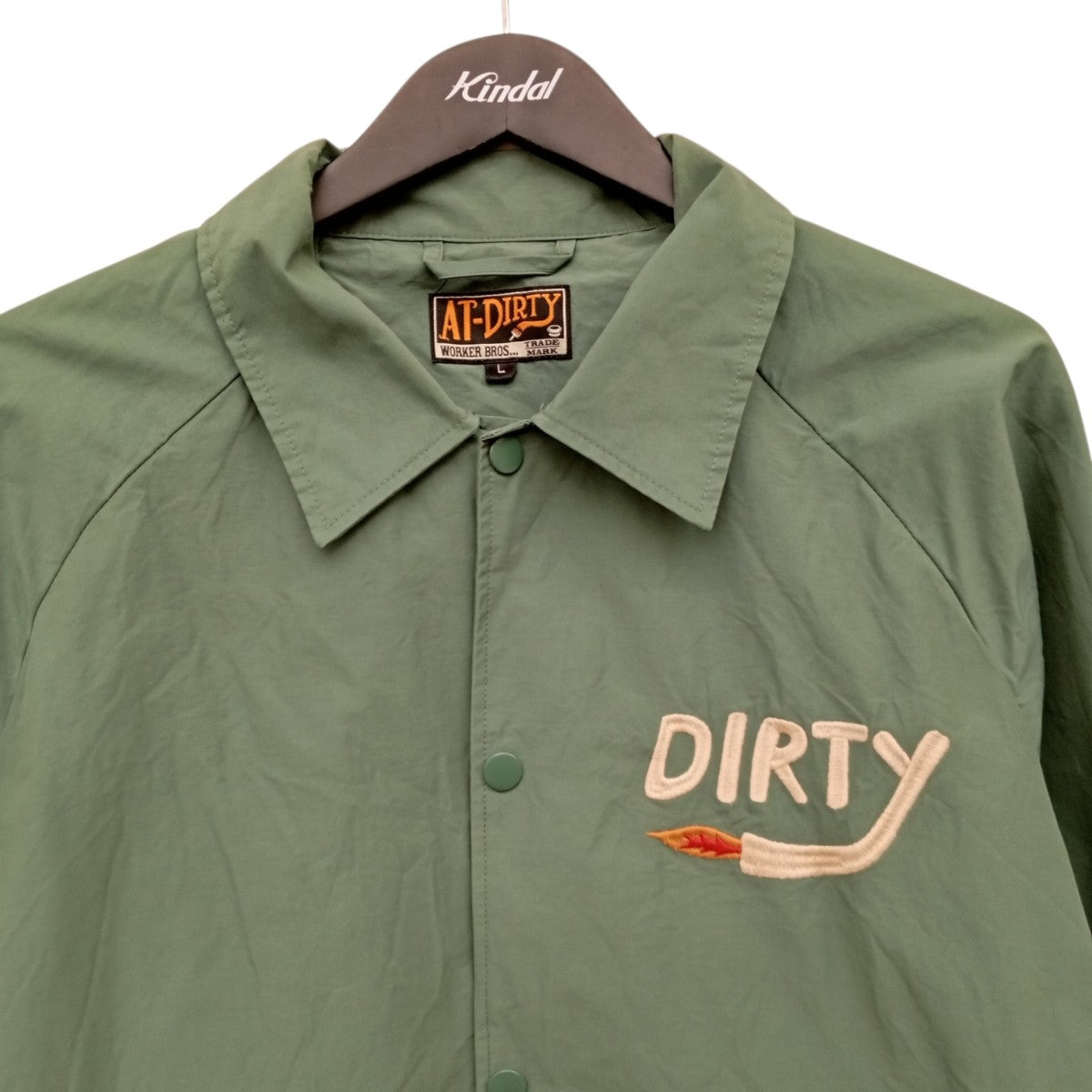 AT-DIRTY ナイロンジャケットNO-022 古着・中古-8枚目のアイテム画像