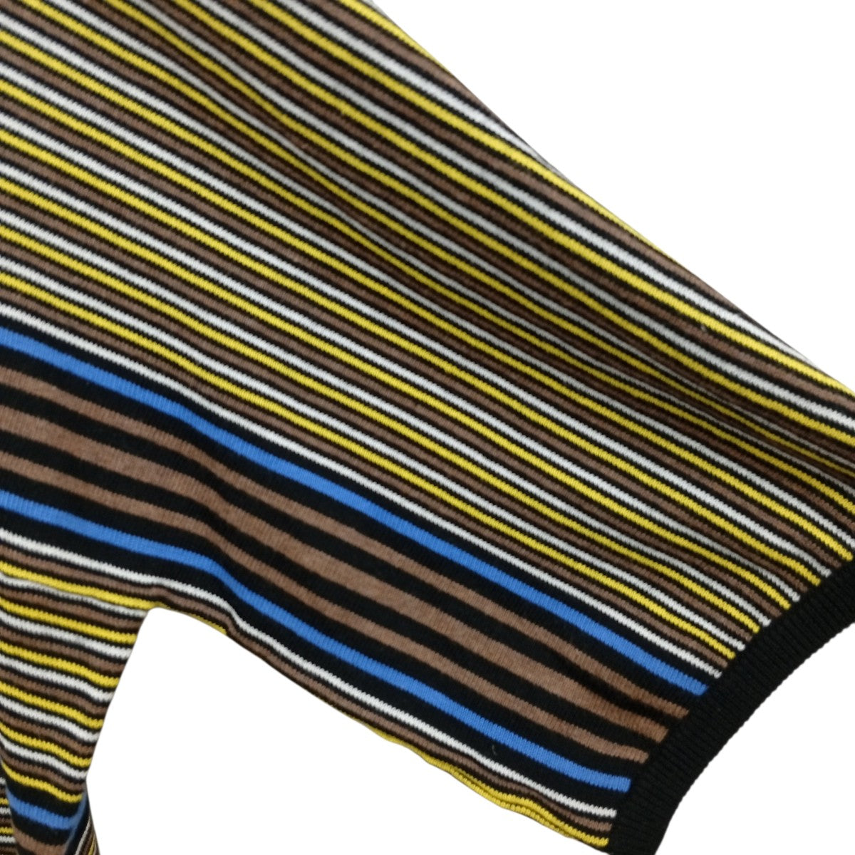 NOMA t．d． NOMA Stripe Knit PoloポロシャツN37-KN01 古着・中古-6枚目のアイテム画像