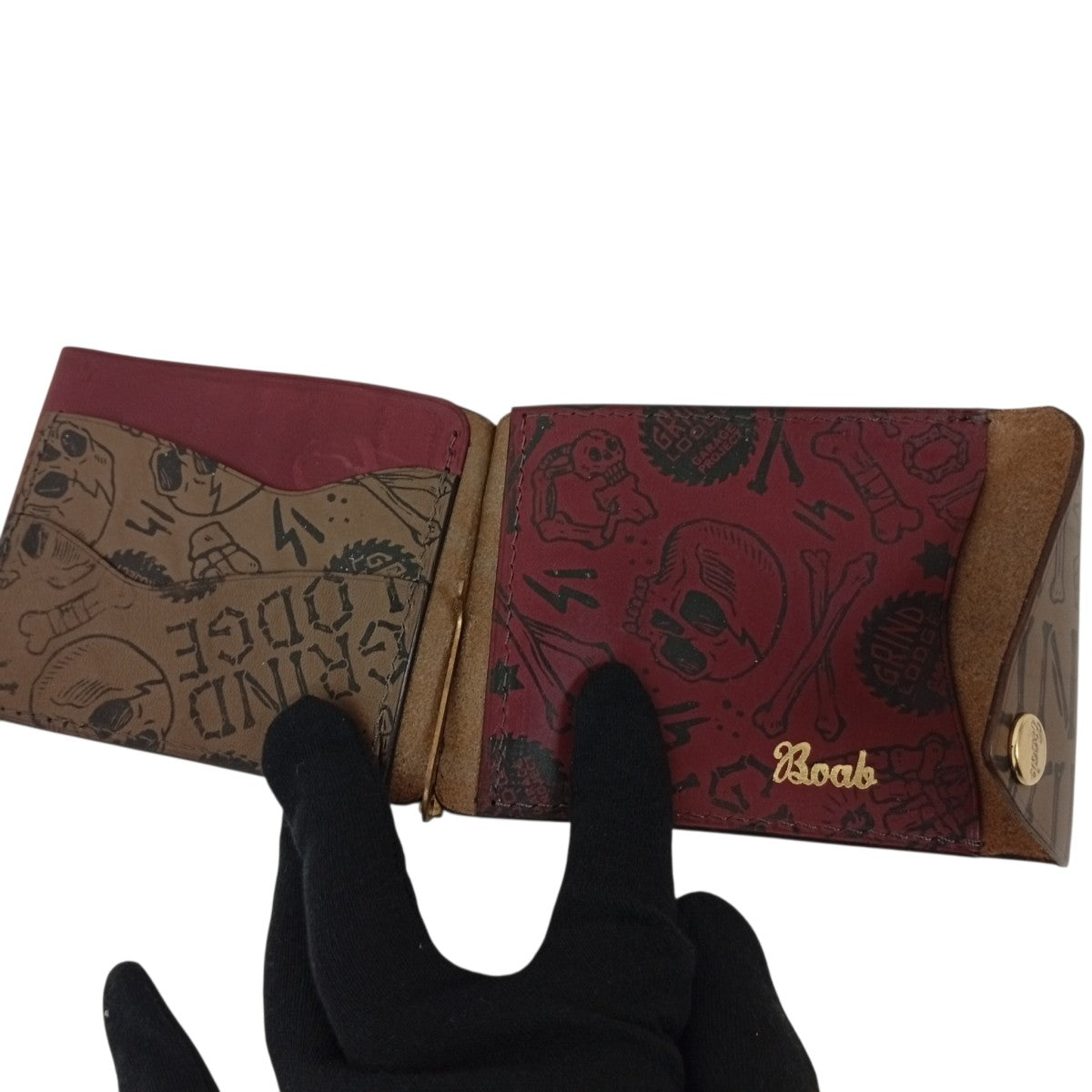 boab leather works×GRINDLODGE マネークリップ 古着・中古-7枚目のアイテム画像