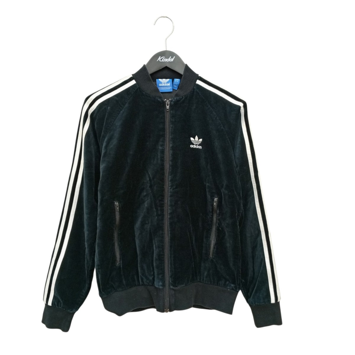 adidas SS VELOUR TRACKTOPベロアジャケットAO3567 古着・中古-1枚目のアイテム画像