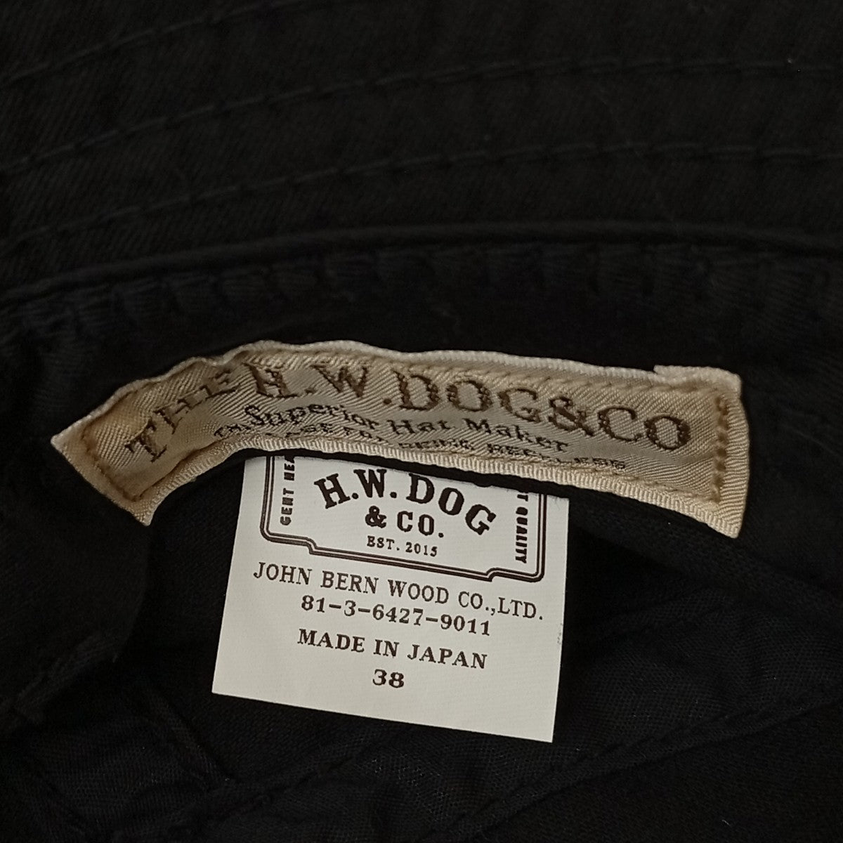 THE H．W．DOG＆CO． バケットハットD-00478 古着・中古-5枚目のアイテム画像