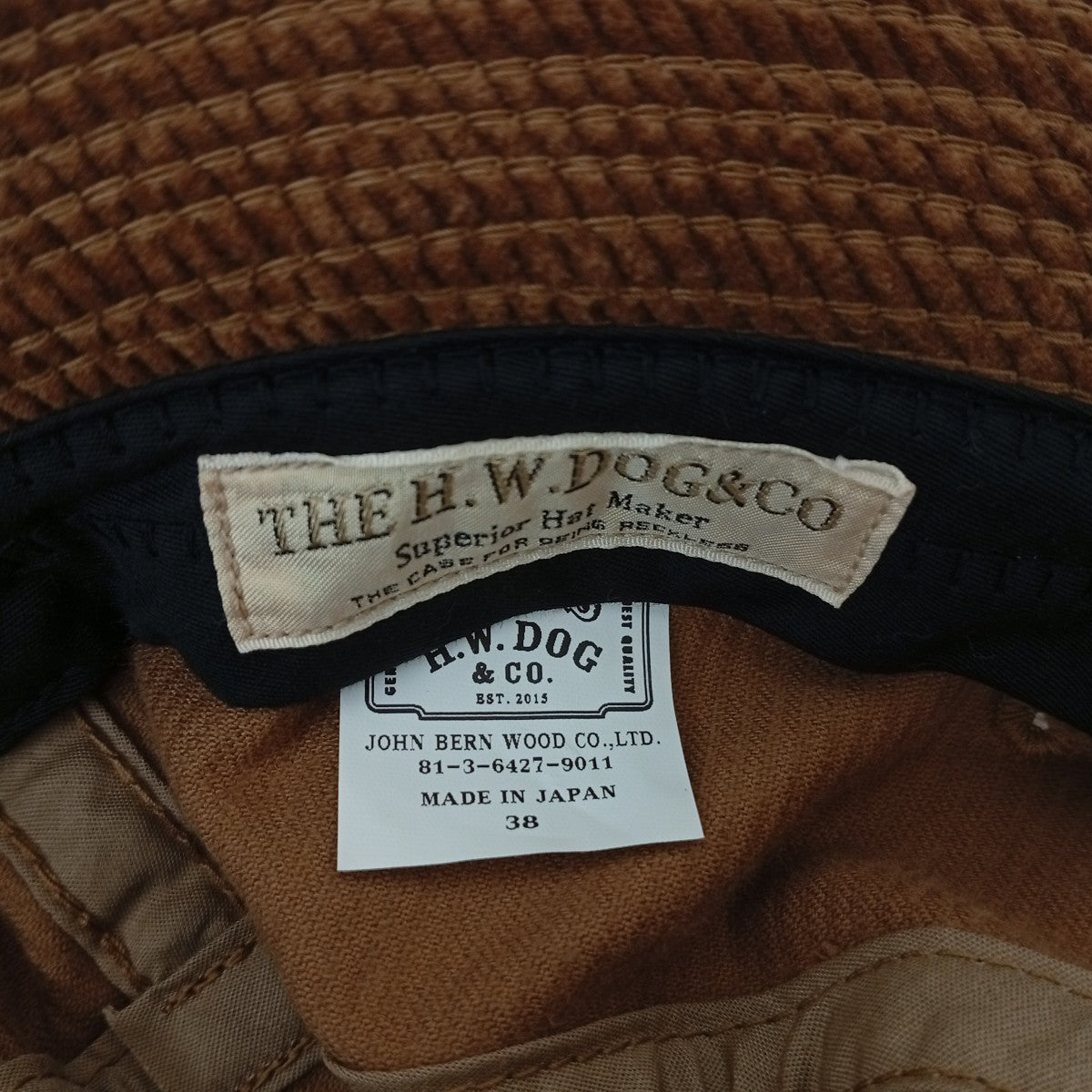 THE H．W．DOG＆CO． ROSE BUCKET HATバケットハットD-00608 古着・中古-6枚目のアイテム画像