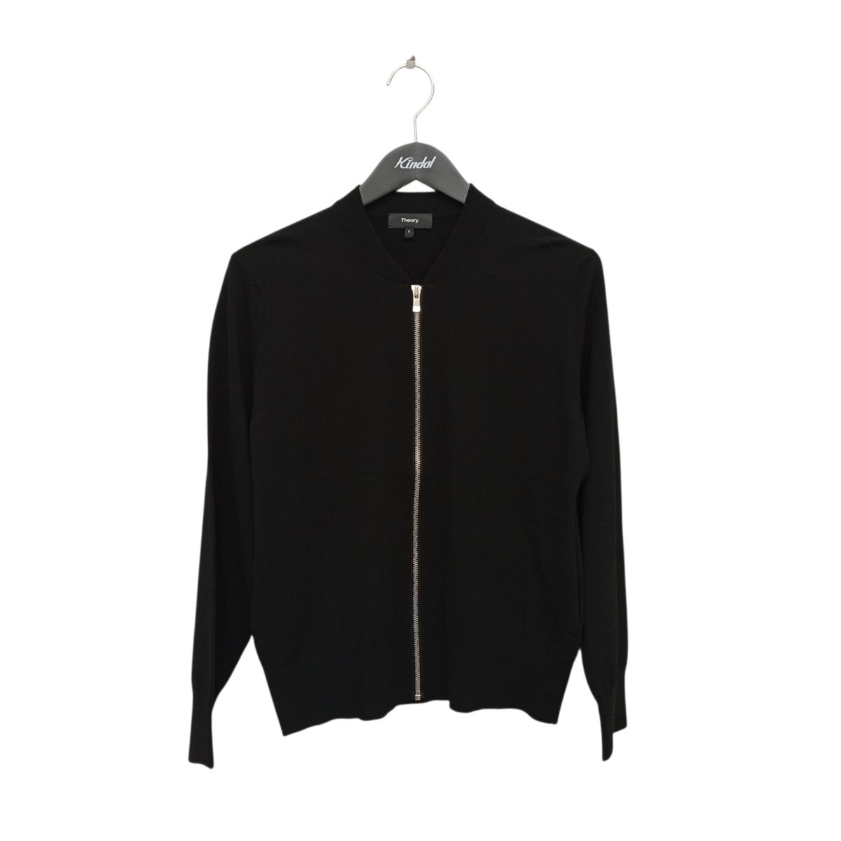 theory ウォッシャブル ニットブルゾンジャケット01-1303732-050-902 古着・中古-1枚目のアイテム画像