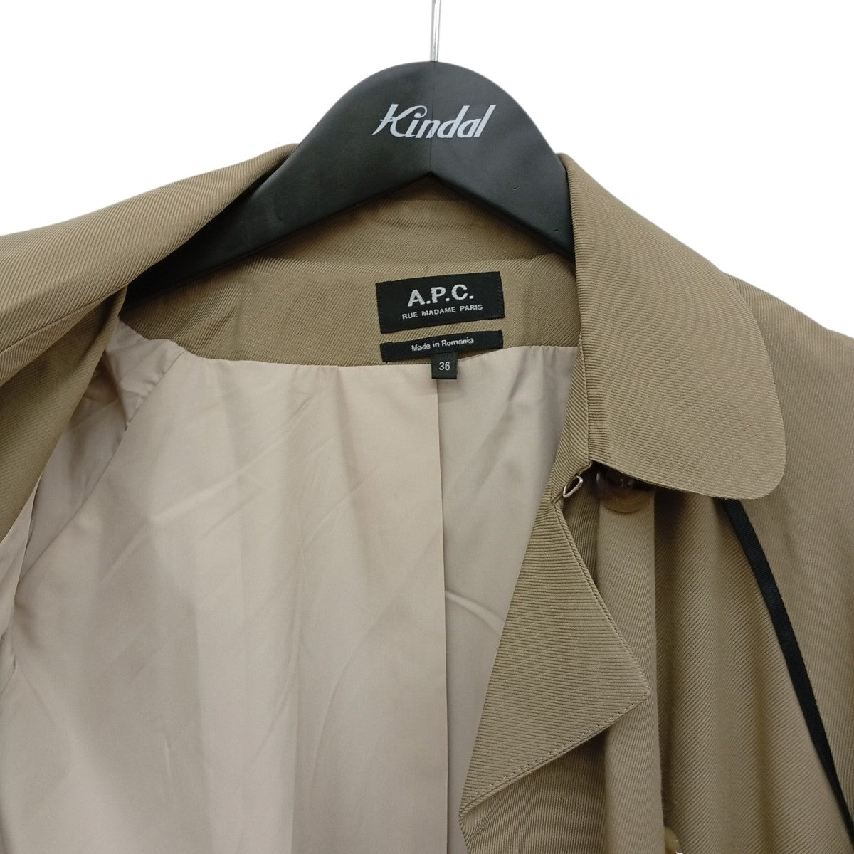 A．P．C． コート 古着・中古-4枚目のアイテム画像
