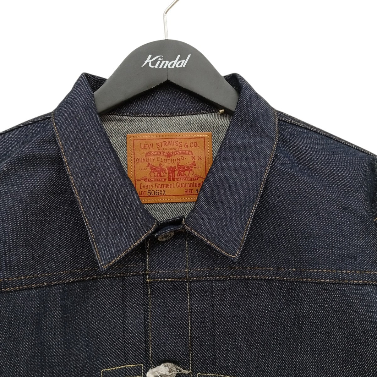 LEVI’S 1st 70s復刻506XX 日本製デニムジャケット70506-0028 古着・中古-5枚目のアイテム画像