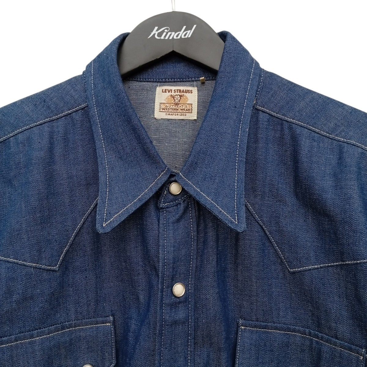 LEVI’S VINTAGE CLOTHING ウエスタンデニムシャツ001L7-0002 古着・中古-6枚目のアイテム画像