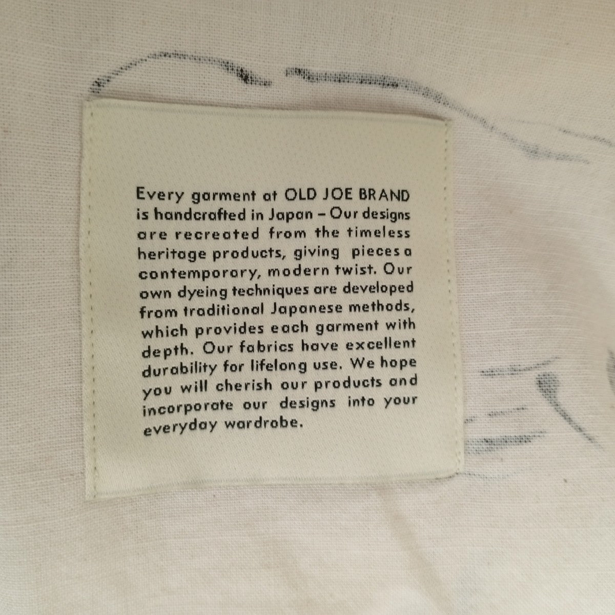 OLD JOE ＆ Co． オープンカラーシャツ241OJ-SH03 古着・中古-4枚目のアイテム画像