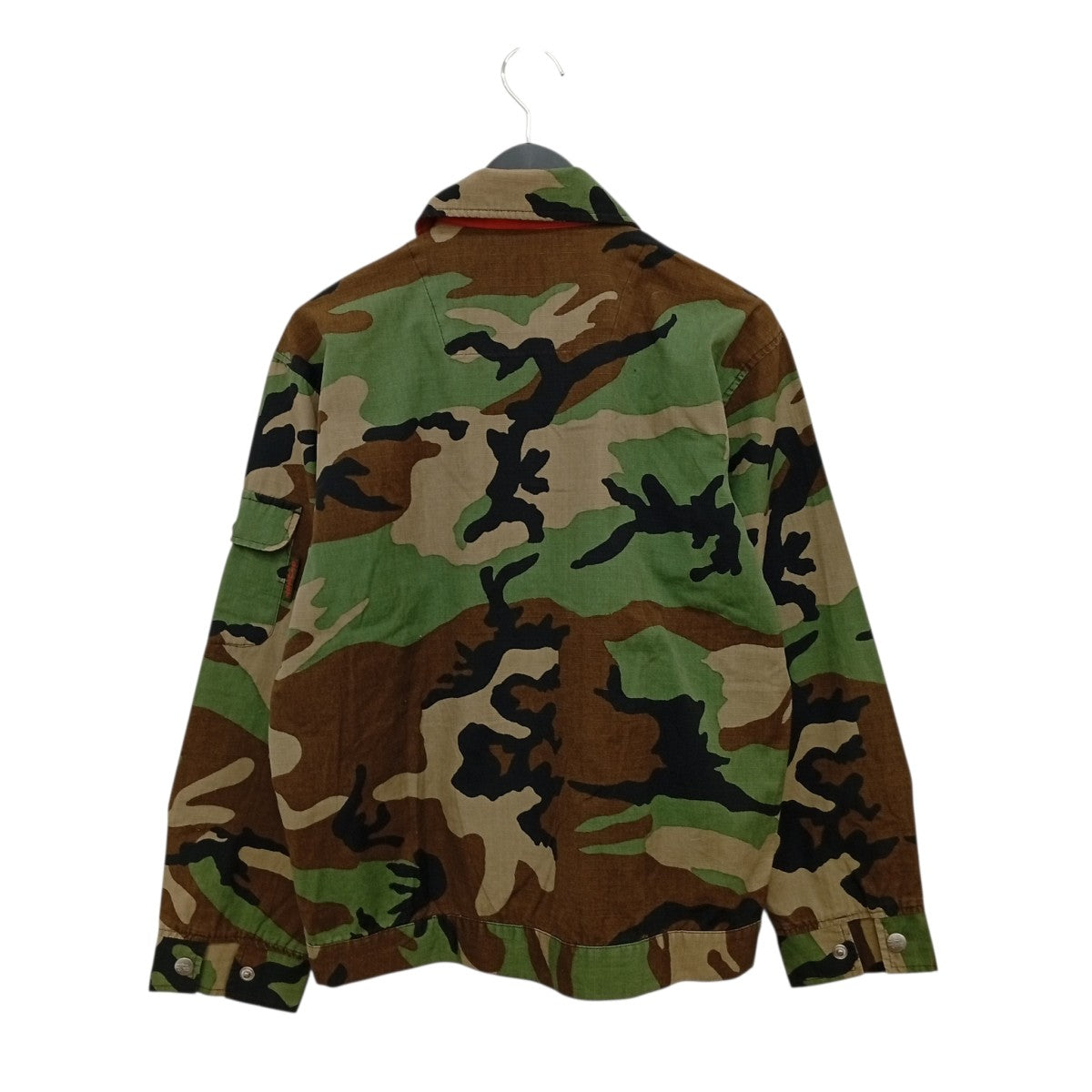 stussy 90s outdoorカモフラージュ柄ジャケット 古着・中古-2枚目のアイテム画像