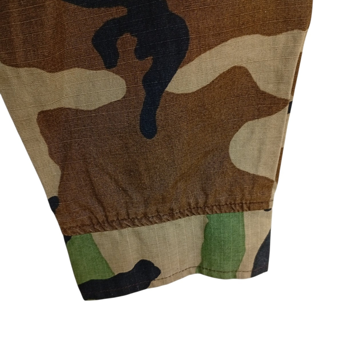 stussy 90s outdoorカモフラージュ柄ジャケット 古着・中古-7枚目のアイテム画像