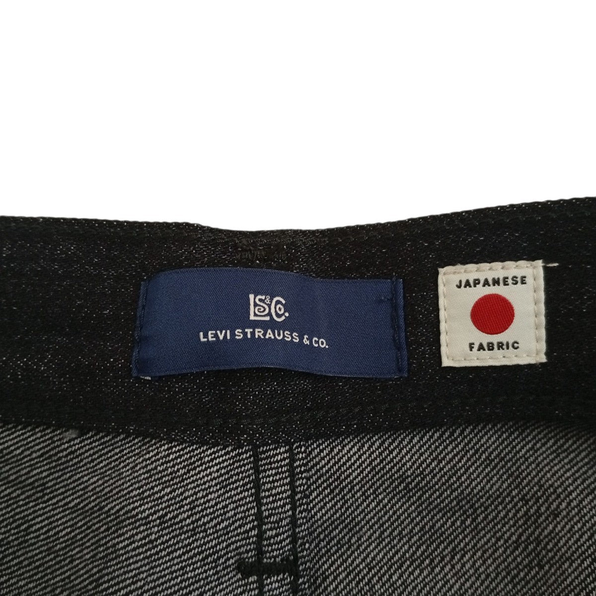 LEVI’S BLUETAB? ワイドプリーツ CROPデニムパンツA9136-0003 古着・中古-3枚目のアイテム画像