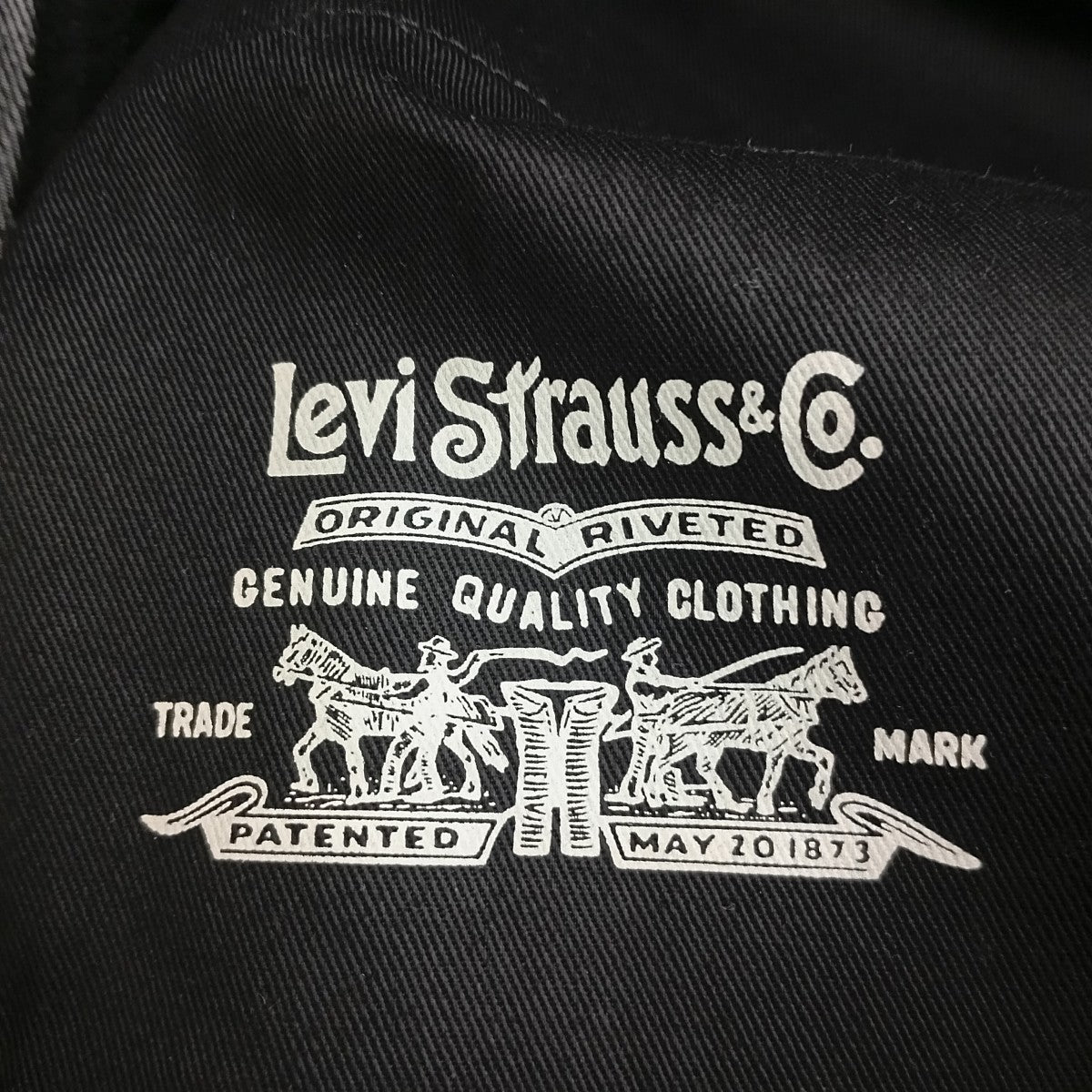 LEVI’S BLUETAB? ワイドプリーツ CROPデニムパンツA9136-0003 古着・中古-5枚目のアイテム画像