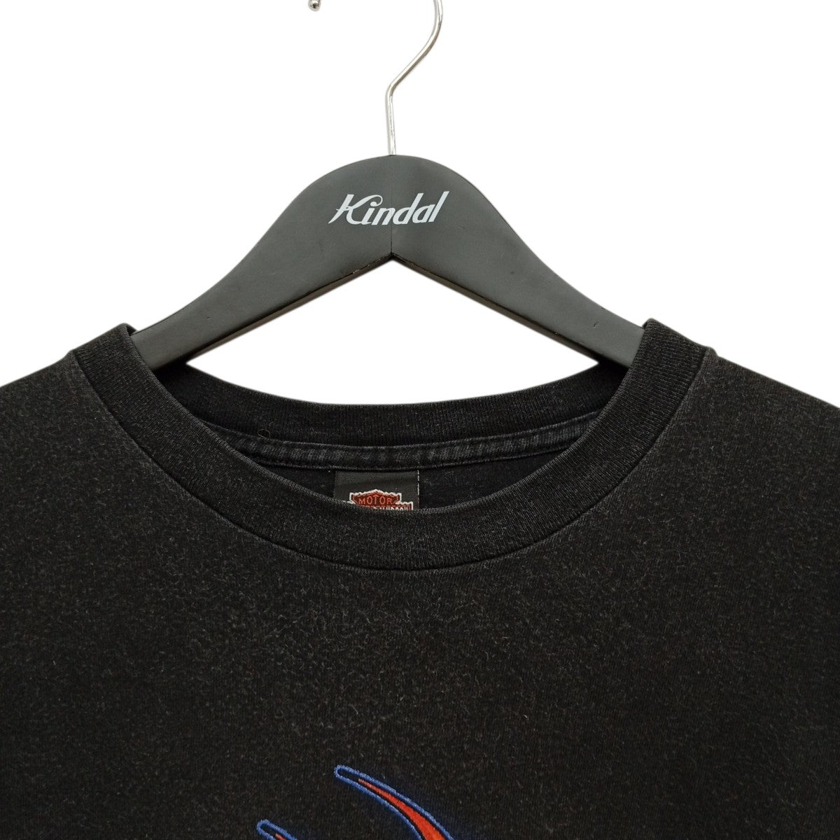 HARLEY-DAVIDSON C2001 フレイムロゴTシャツ 古着・中古-4枚目のアイテム画像