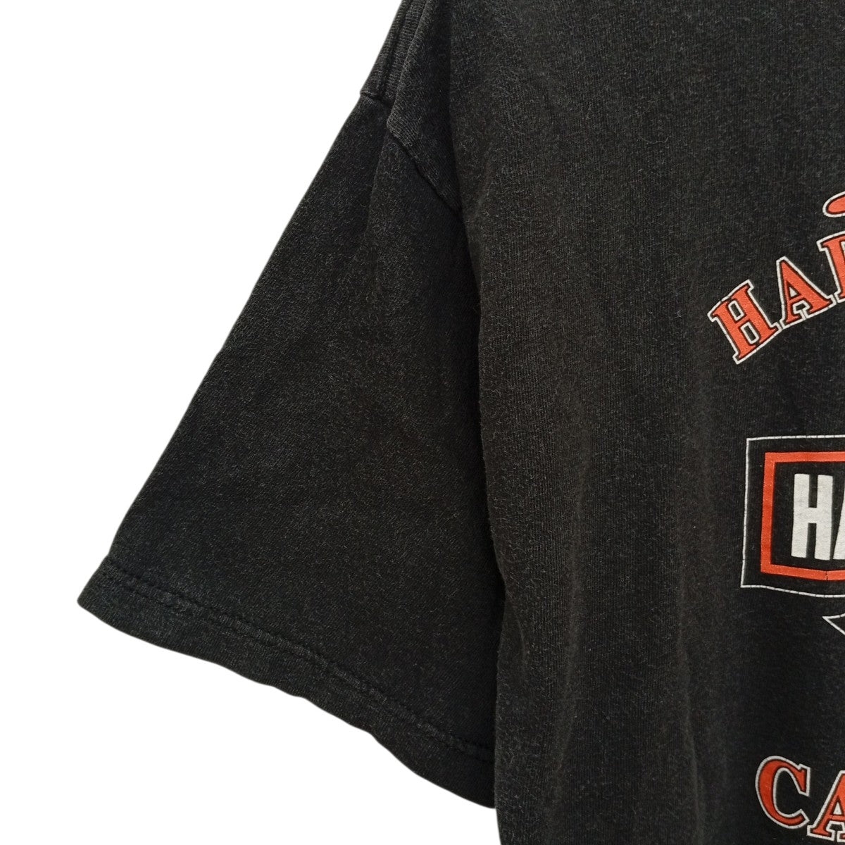 HARLEY-DAVIDSON C2001 フレイムロゴTシャツ 古着・中古-6枚目のアイテム画像