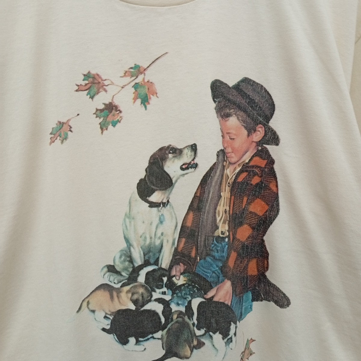 VINTAGE Norman RockwellTシャツ 古着・中古-5枚目のアイテム画像