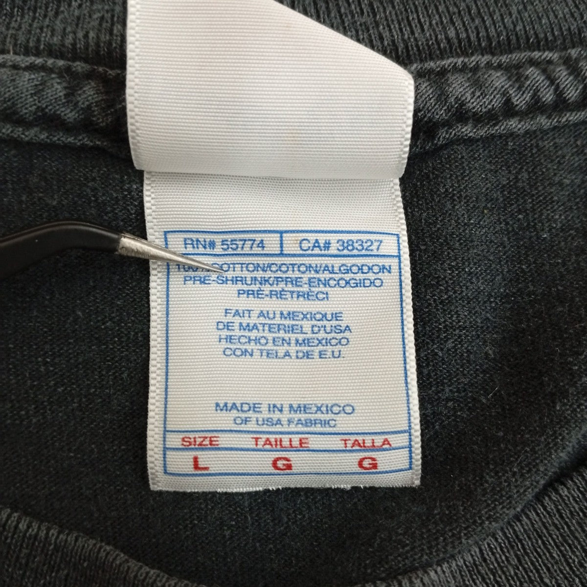 USED C2006 TENNESSEE RIVER THE ROLLING STONES メキシコ製Tシャツ 古着・中古-4枚目のアイテム画像