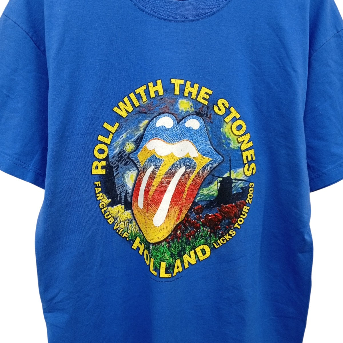 USED C2002 FRUIT OF THE LOOM THE ROLLING STONES LICKS TOUR 2003Tシャツ 古着・中古-5枚目のアイテム画像