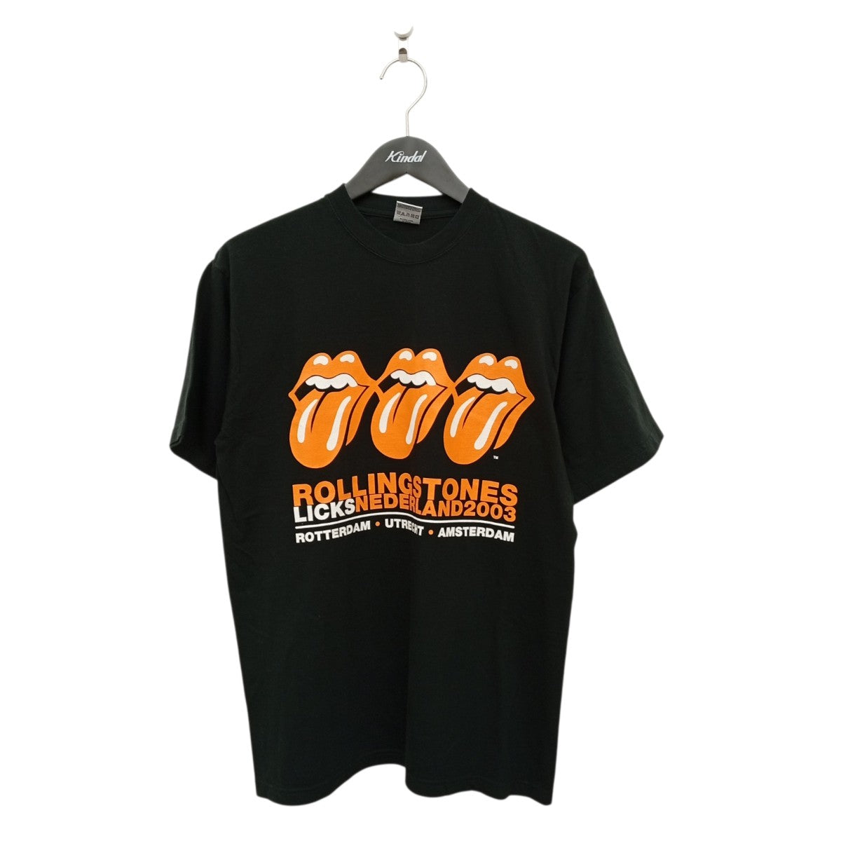 USED C2002 JERZEES THE ROLLING STONES HOLLAND 2003Tシャツ 古着・中古-1枚目のアイテム画像