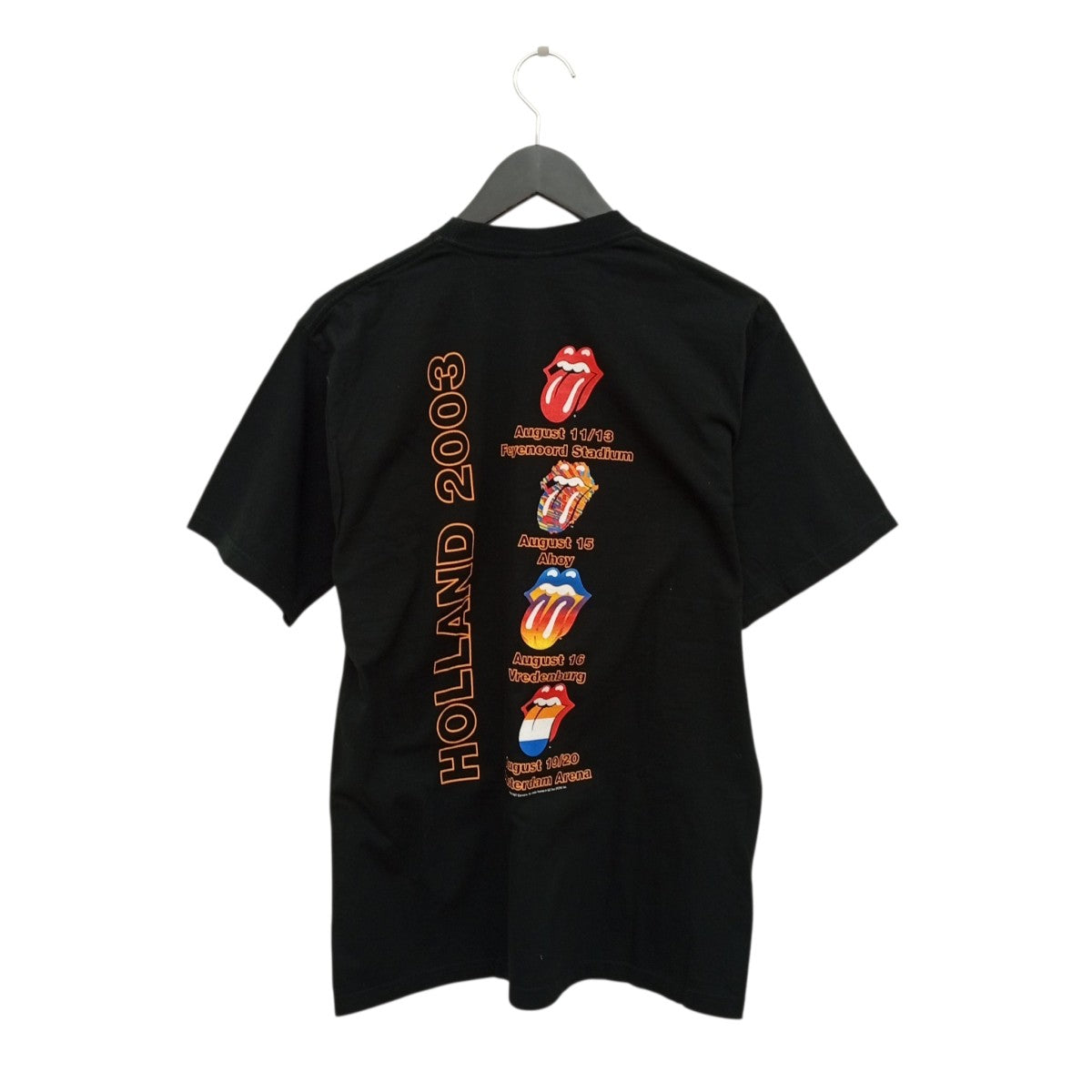 USED C2002 JERZEES THE ROLLING STONES HOLLAND 2003Tシャツ 古着・中古-2枚目のアイテム画像