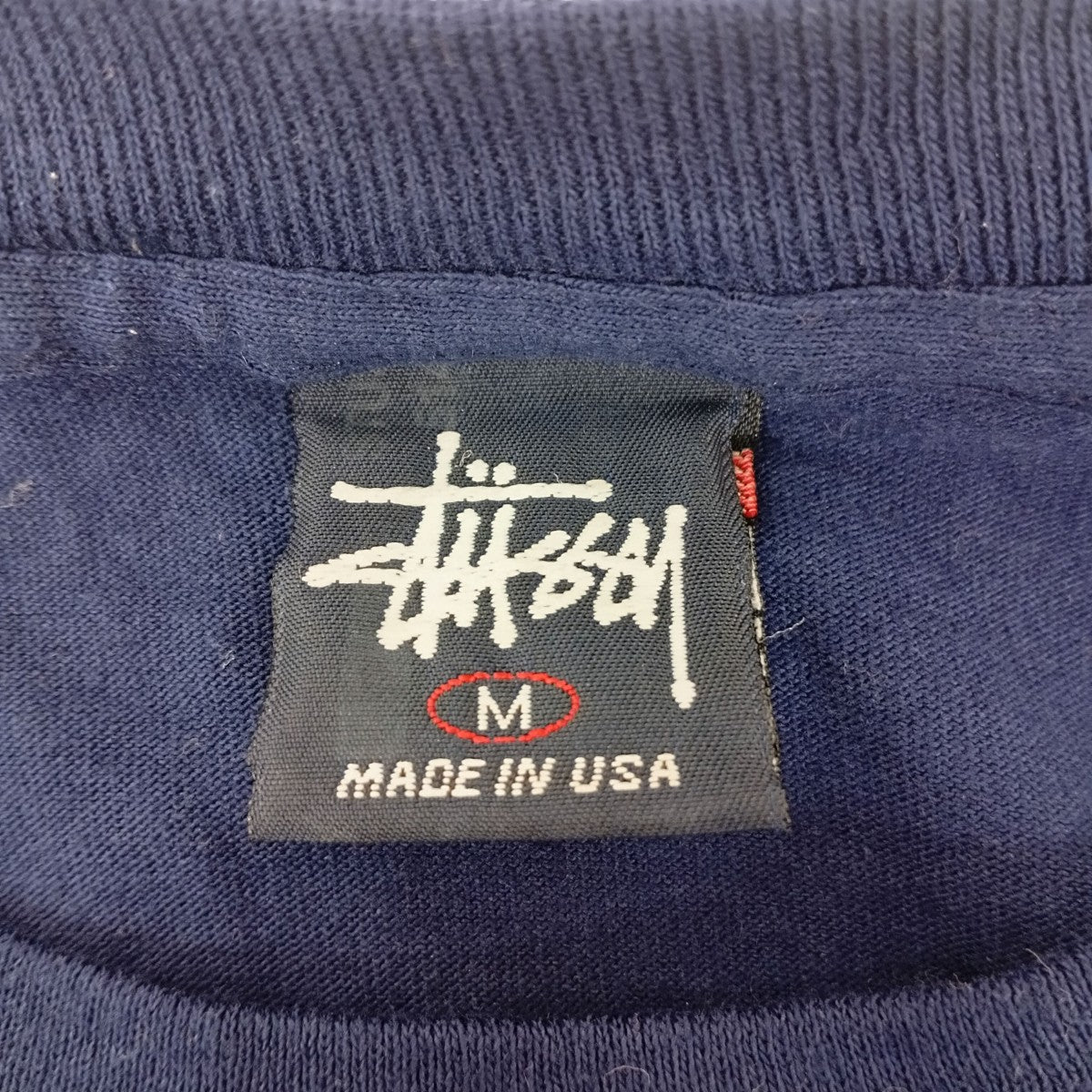 紺タグ 90s drip techniqueTしゃつ
