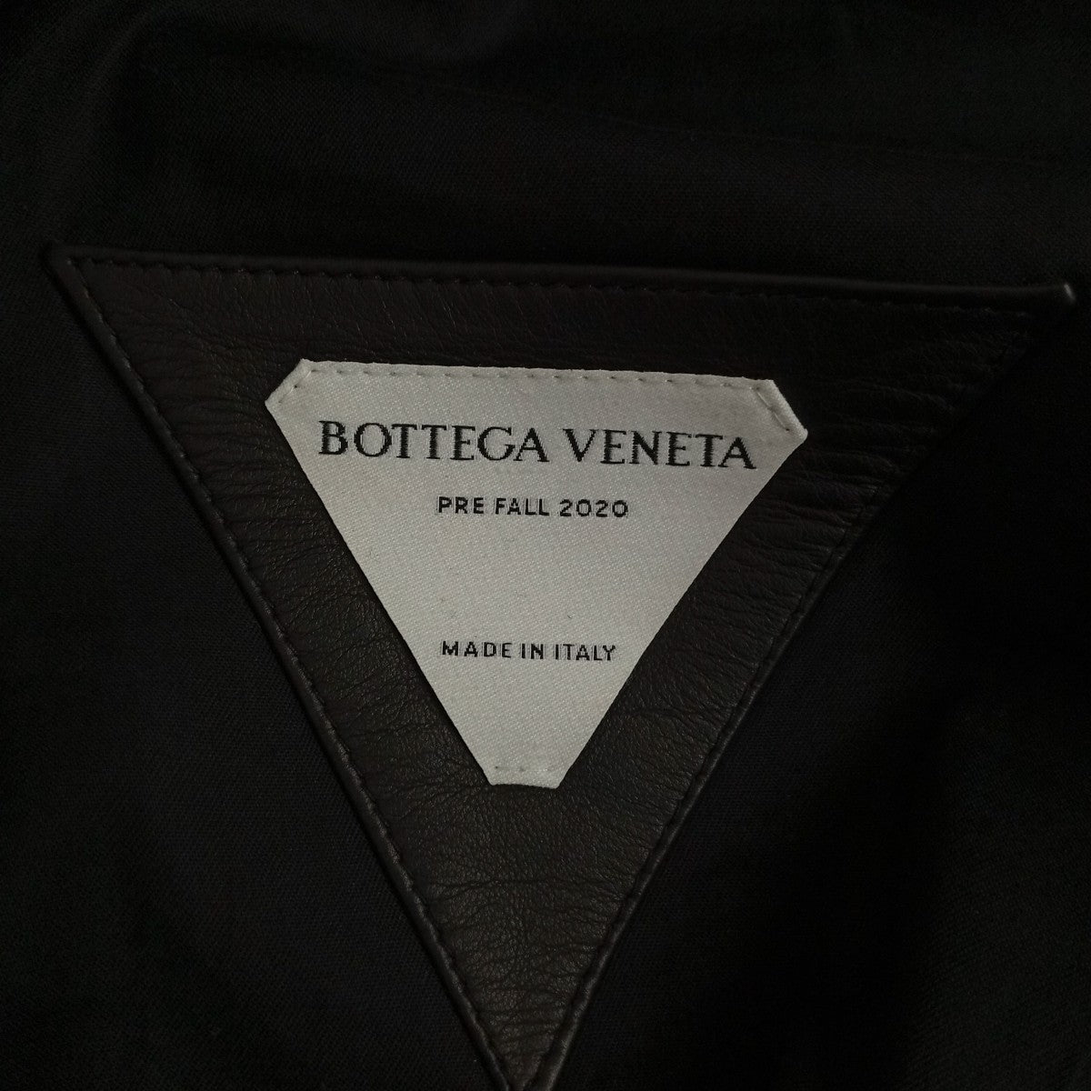 BOTTEGA VENETA レザーハーフパンツEPBV-20-835 古着・中古-4枚目のアイテム画像