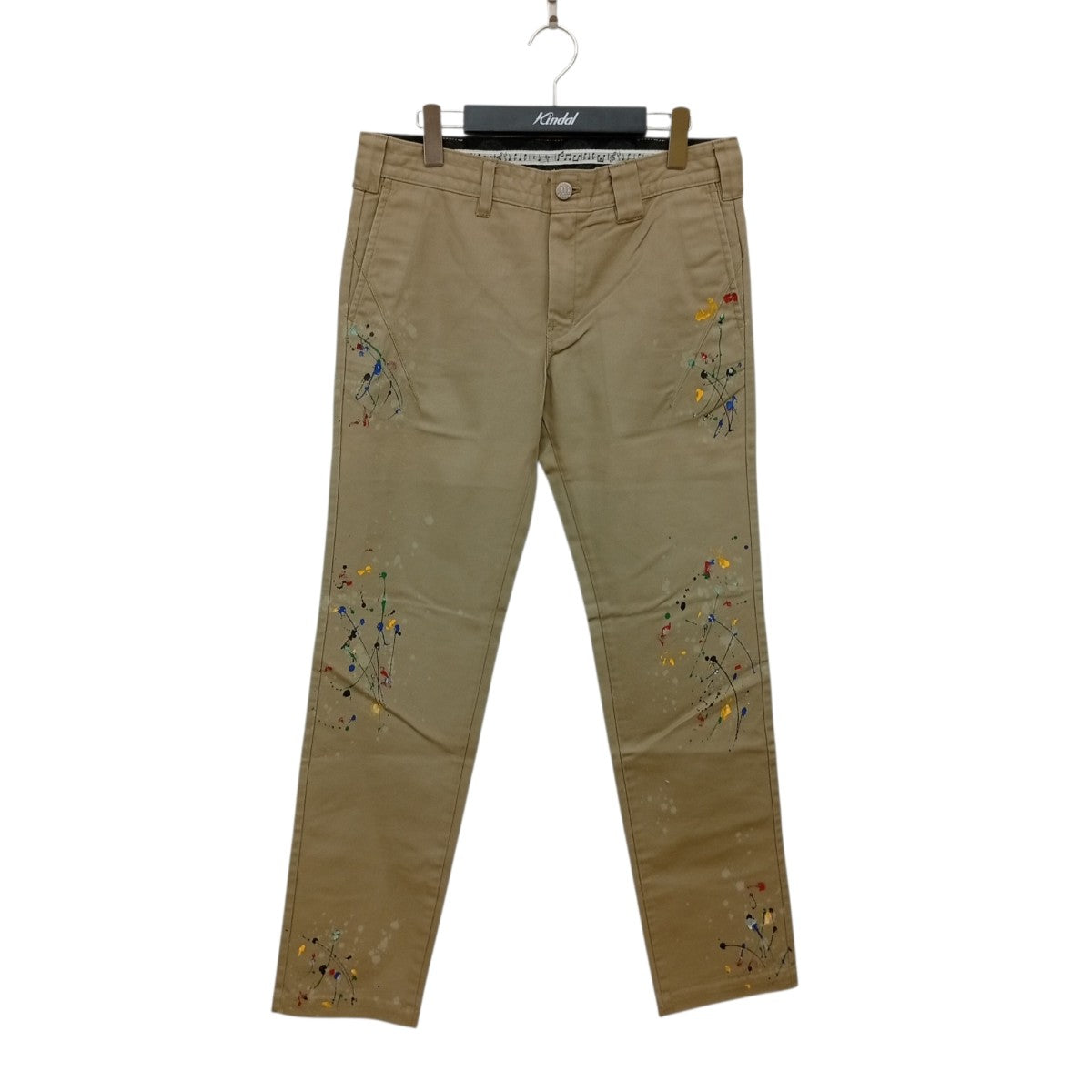 Dickies×NUMBER (N)INE ペンキ加工パンツ 古着・中古-1枚目のアイテム画像