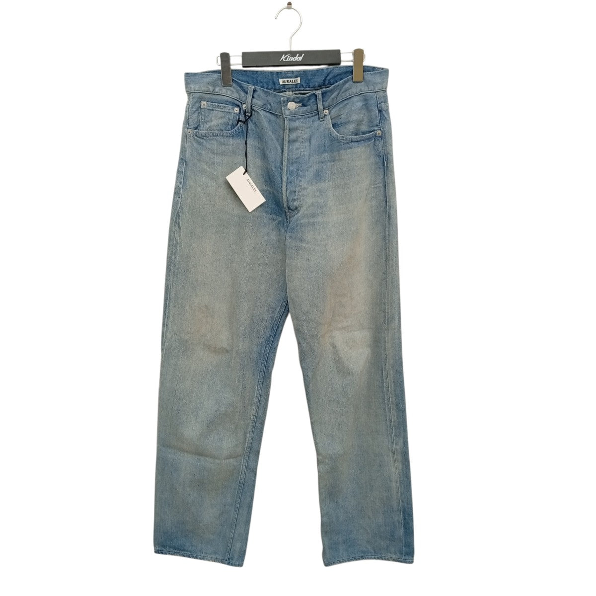 SELVEDGE FADED LIGHT DENIM WIDE PANTSデニムパンツA25SP03DE