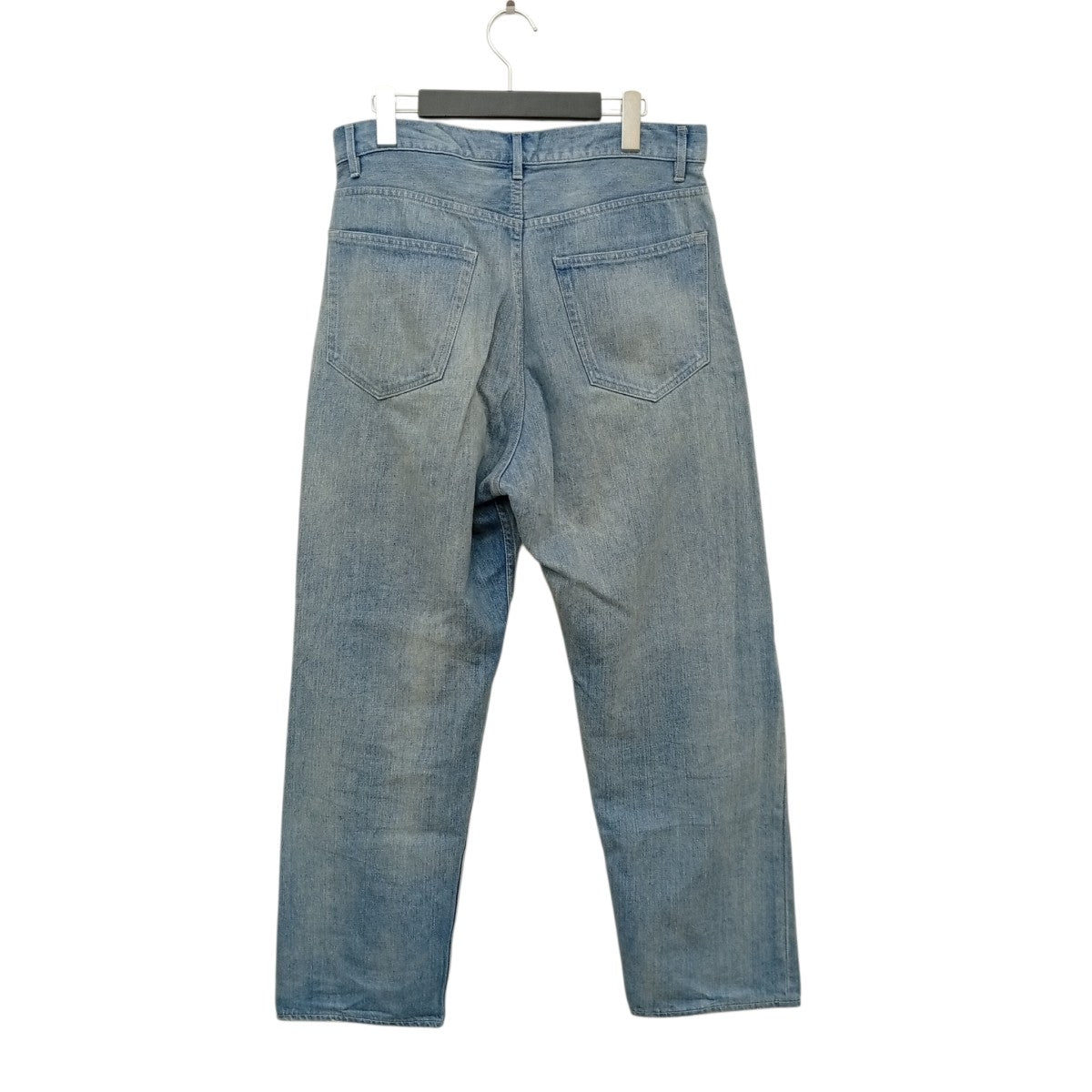 SELVEDGE FADED LIGHT DENIM WIDE PANTSデニムパンツA25SP03DE