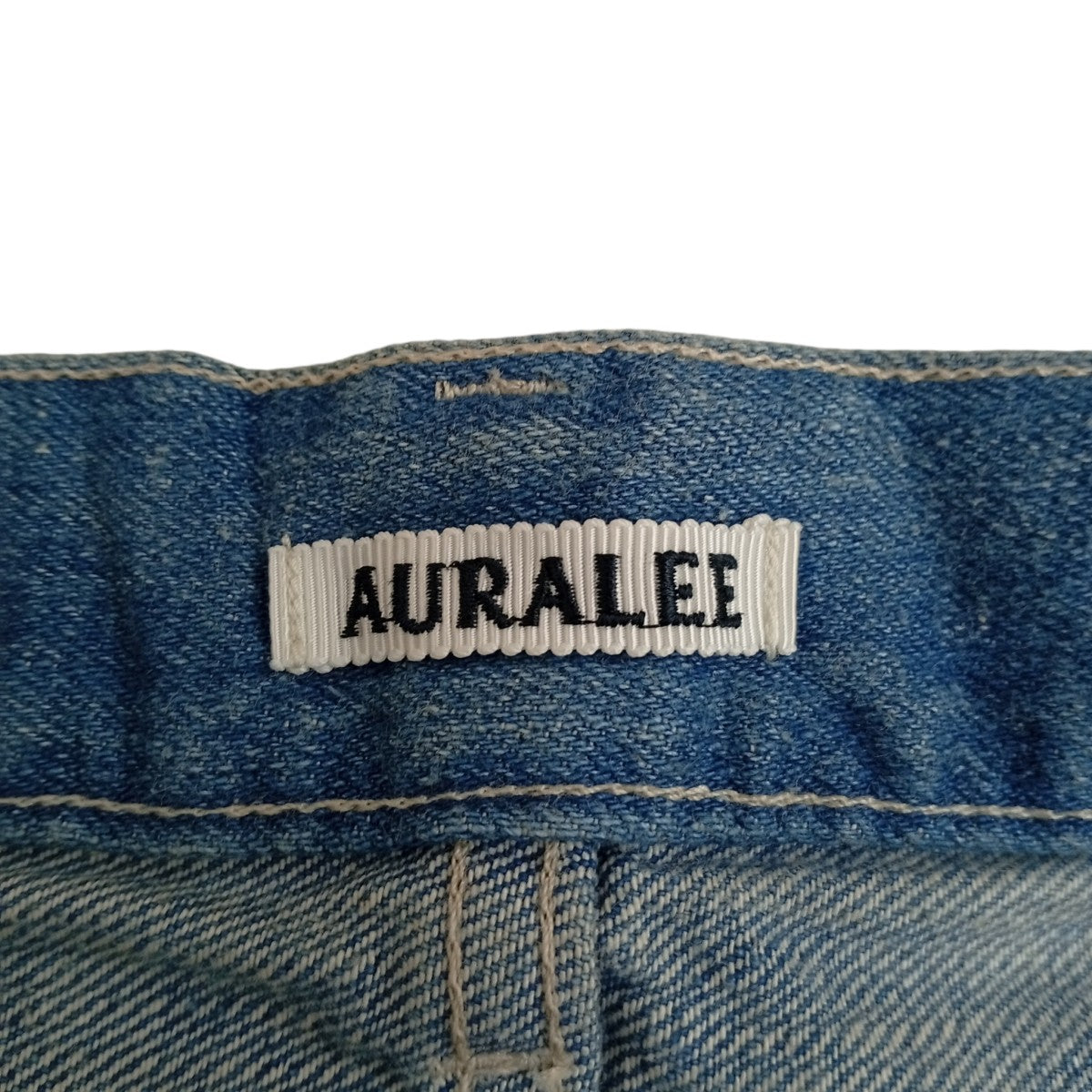 SELVEDGE FADED LIGHT DENIM WIDE PANTSデニムパンツA25SP03DE