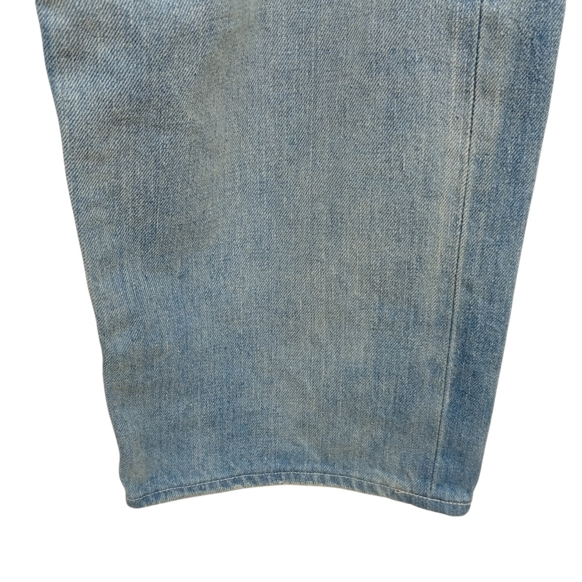 SELVEDGE FADED LIGHT DENIM WIDE PANTSデニムパンツA25SP03DE