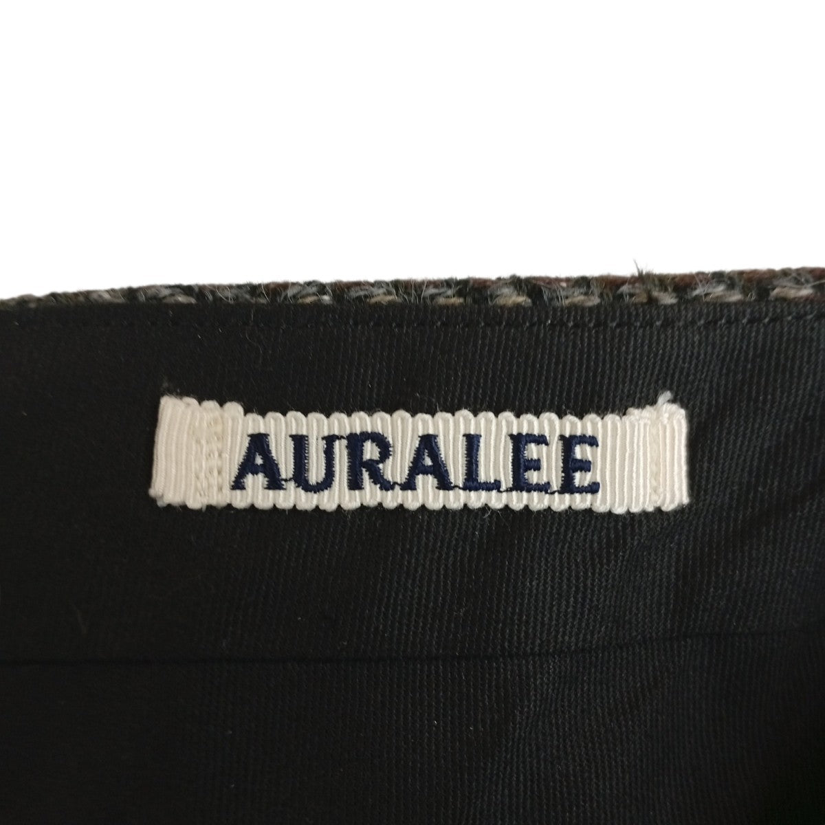 ALPACA WOOL SILK TWEED SLACKSパンツA25AP04LS