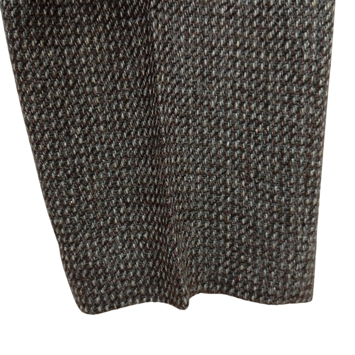ALPACA WOOL SILK TWEED SLACKSパンツA25AP04LS