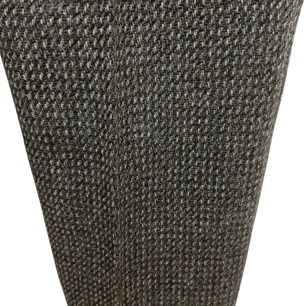 ALPACA WOOL SILK TWEED SLACKSパンツA25AP04LS