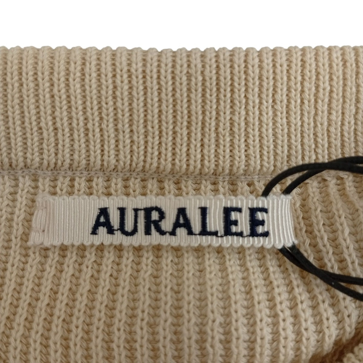 25SSFLAT YARN RIB KNIT P OセーターA25SP01SY
