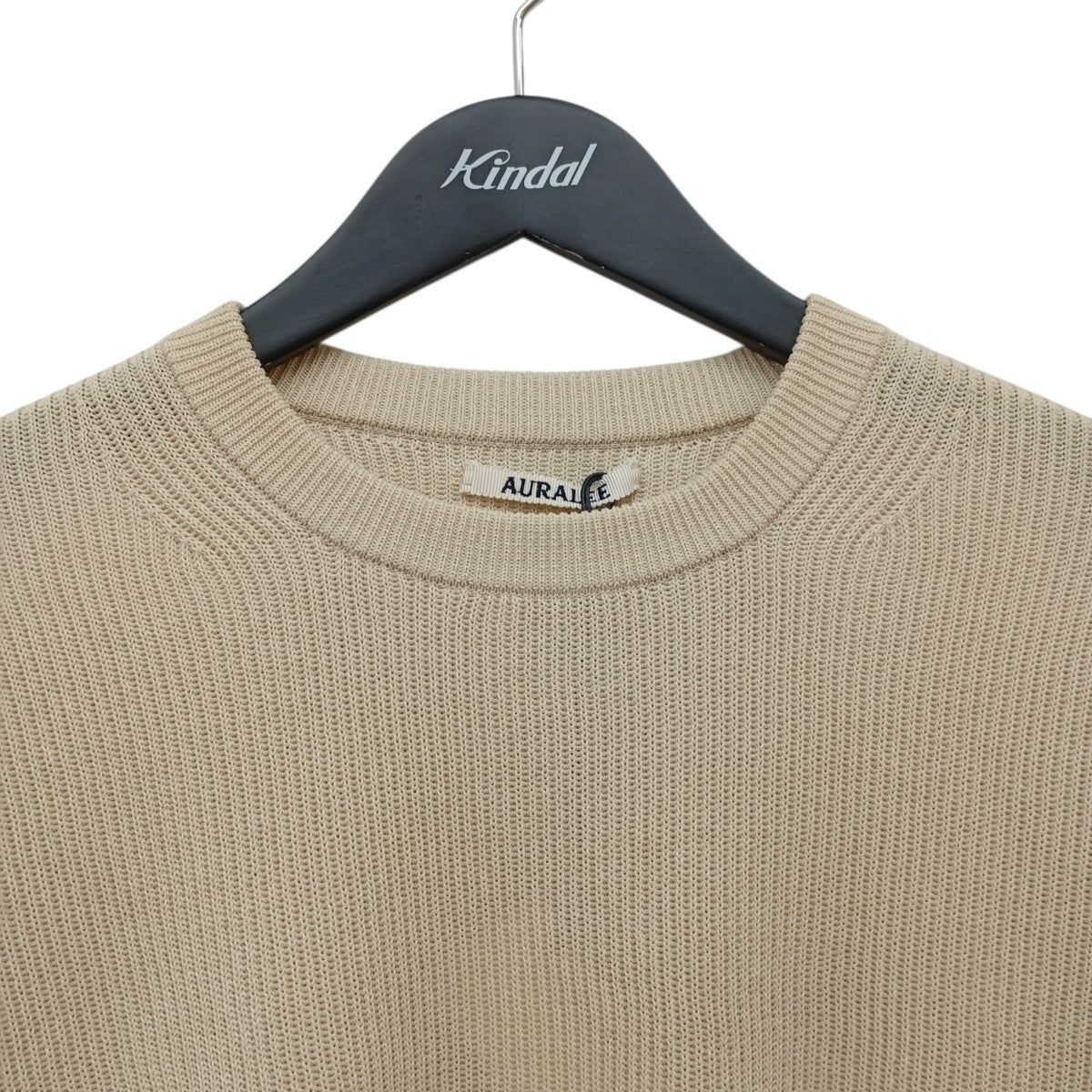 25SSFLAT YARN RIB KNIT P OセーターA25SP01SY