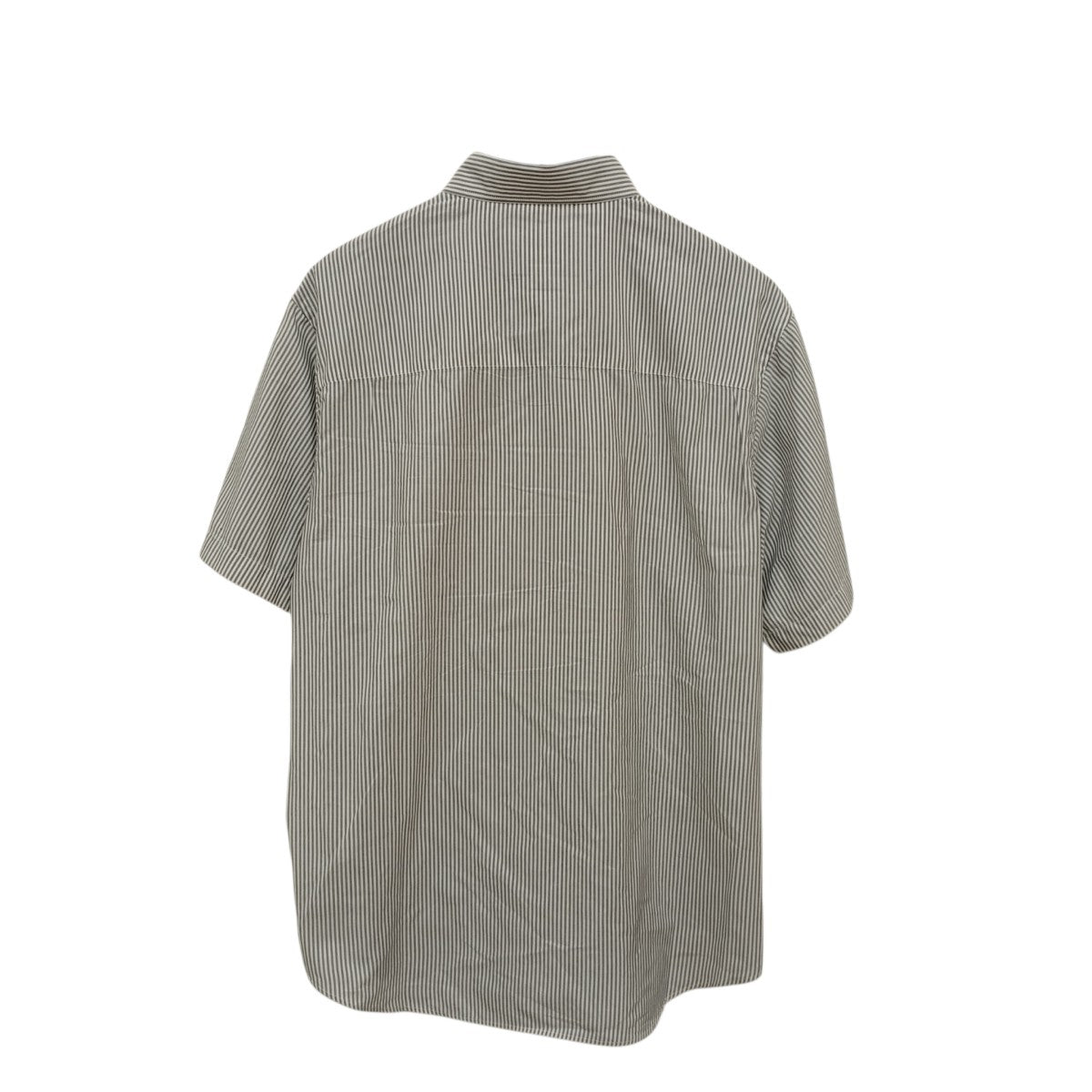 BD 01 SS CTPL． Broadcloth． Textile Coolmaxストライプ半袖シャツ241TQDT-SHM04