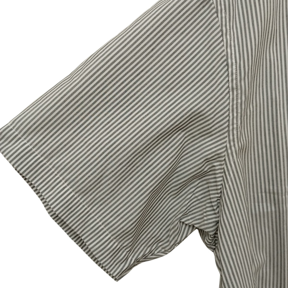 BD 01 SS CTPL． Broadcloth． Textile Coolmaxストライプ半袖シャツ241TQDT-SHM04