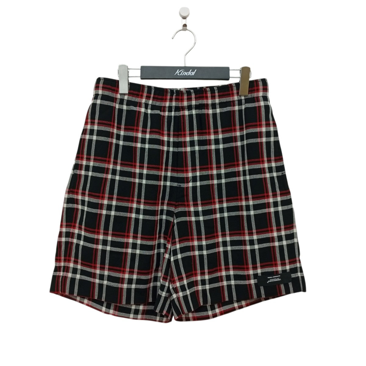 REBEL FABRIC BY UNDERCOVER CHECK SHORTSチェックハーフパンツ1201-CP10-069