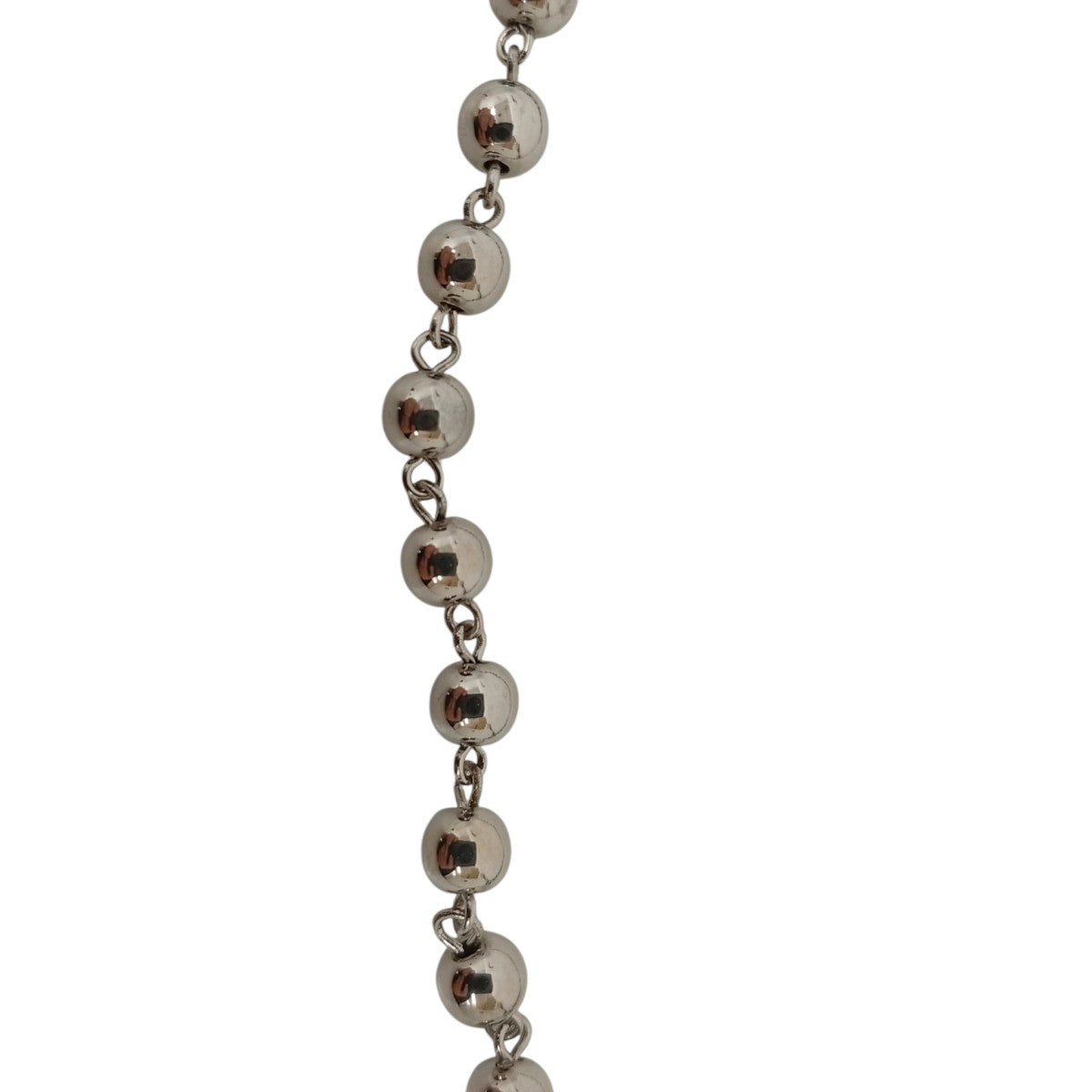 25SSMetal ball carabiner necklaceネックレス131-066