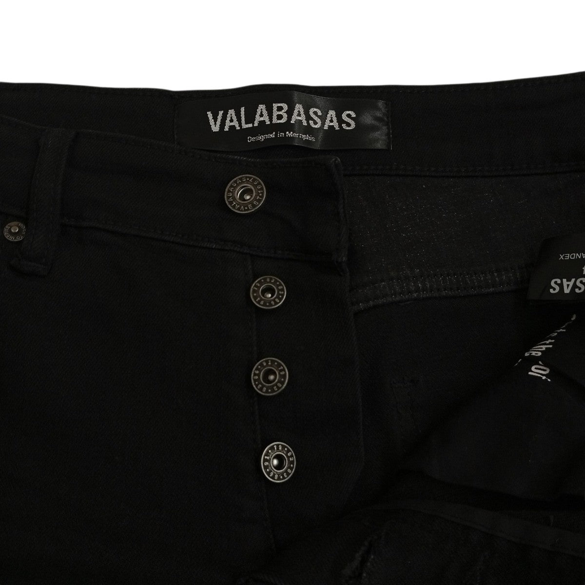 VALABASAS(ヴァラバサス) デニムパンツ ブラック サイズ 34｜【公式