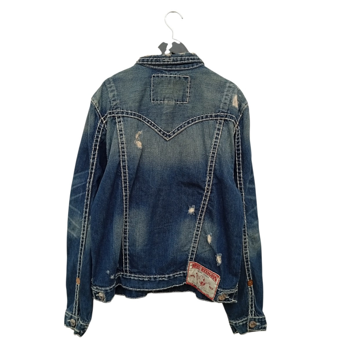 JIMMY SUPER T ダメージ加工デニムジャケット24900NBT2