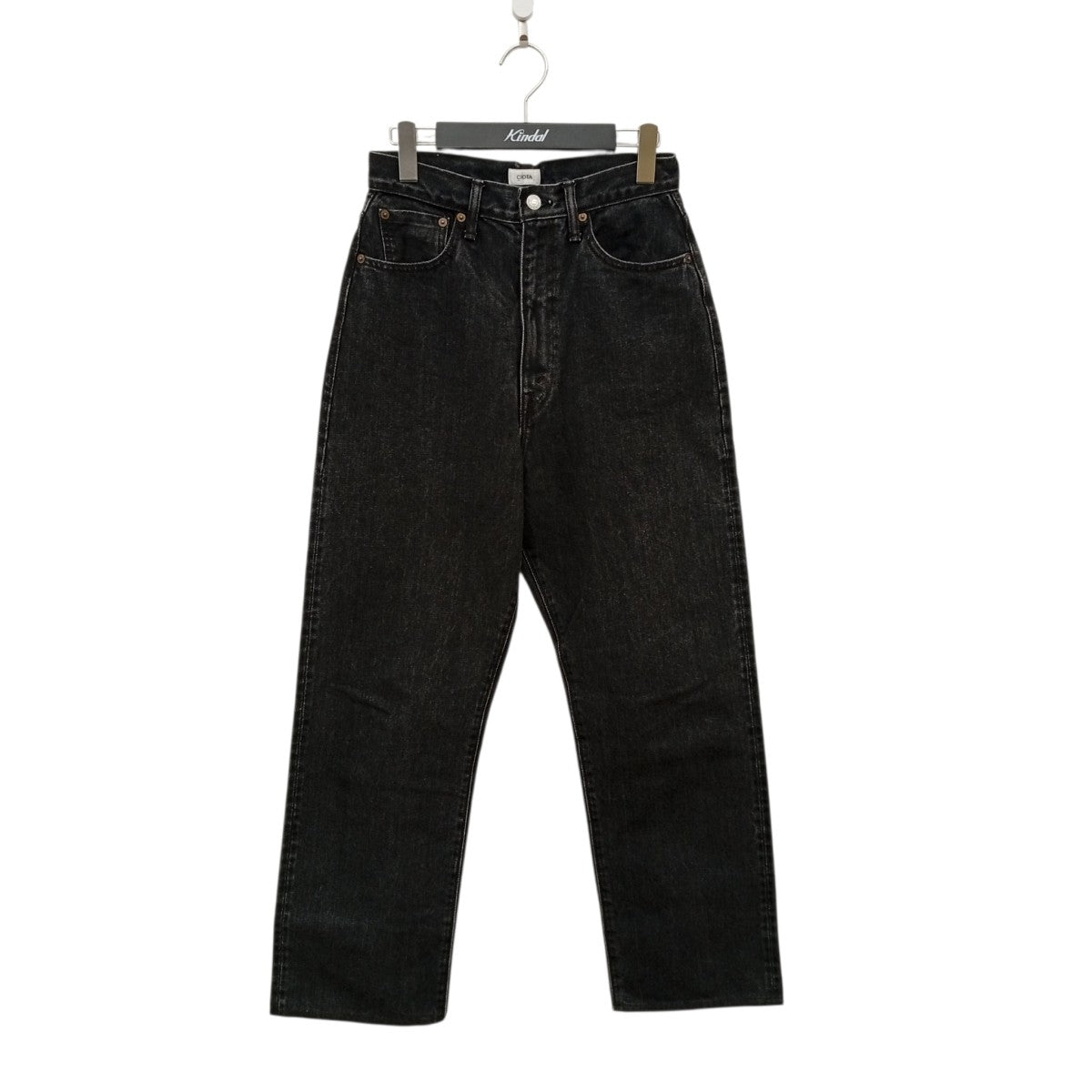 スビンコットン13．5ozハイウエストデニムパンツNPTL-5HI