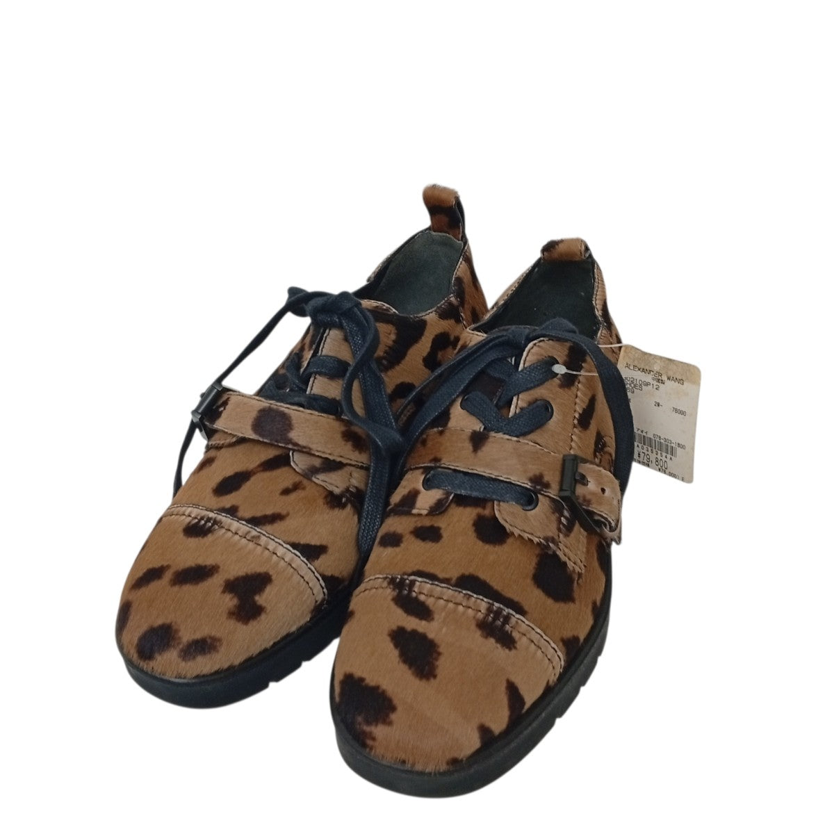 ALEXANDER WANG Leopard Loafersシューズ302109P12 古着・中古-1枚目のアイテム画像