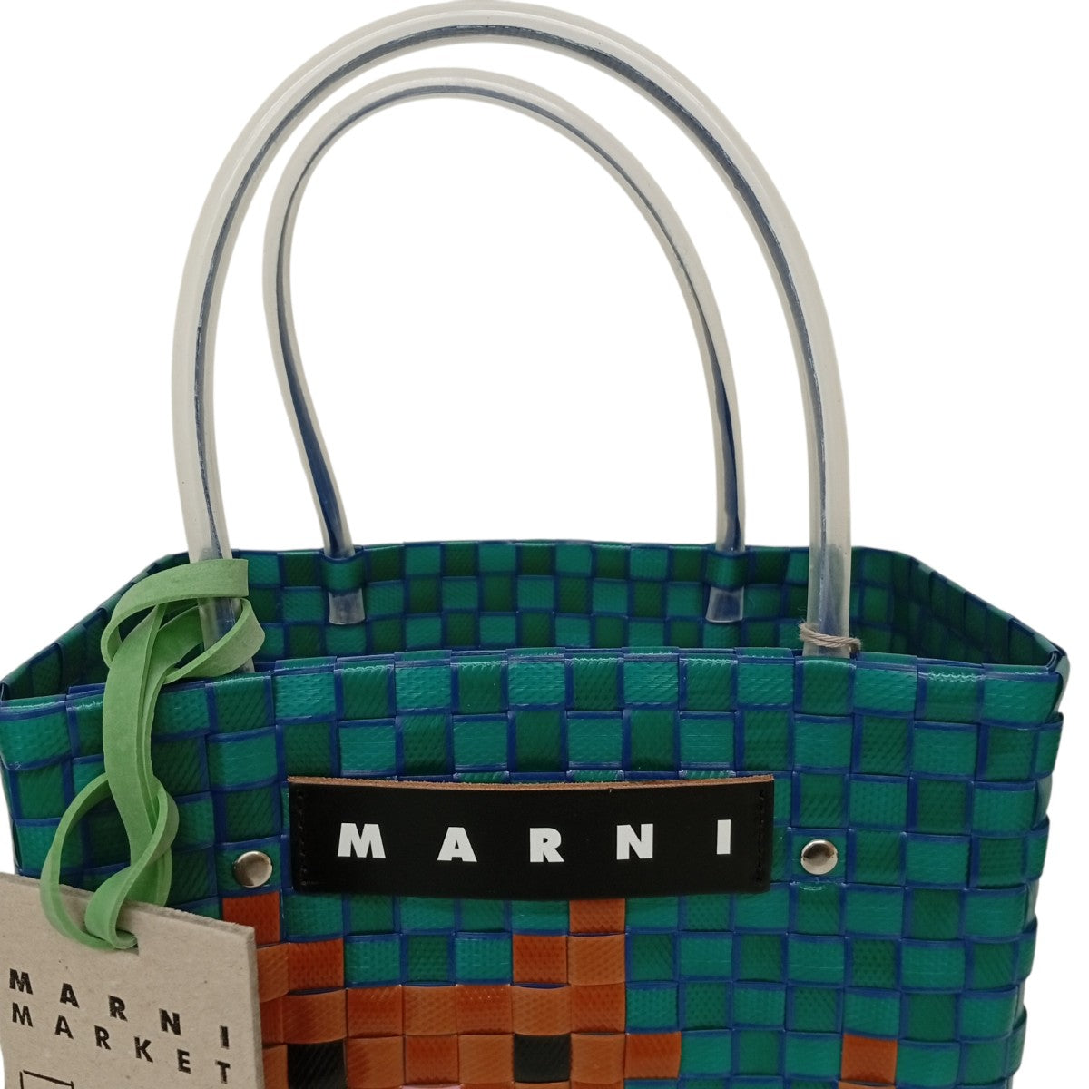 MARNI アニマルバスケット カゴバッグ マーケットトートハンドバッグSHMH0063JC 古着・中古-3枚目のアイテム画像