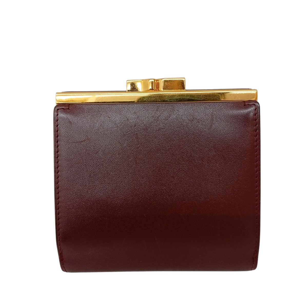 Cartier マストライン 三つ折りがま口財布 古着・中古-2枚目のアイテム画像