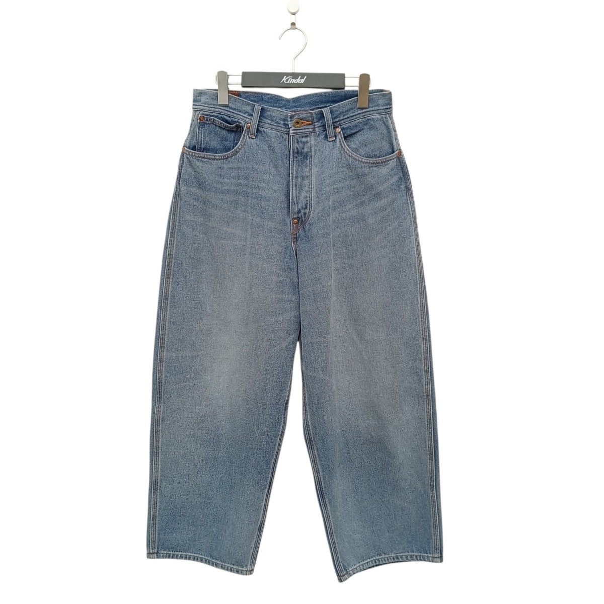 LEE SUPERSIZED ビッグシルエットカウボーイデニムパンツLM4713 古着・中古-1枚目のアイテム画像