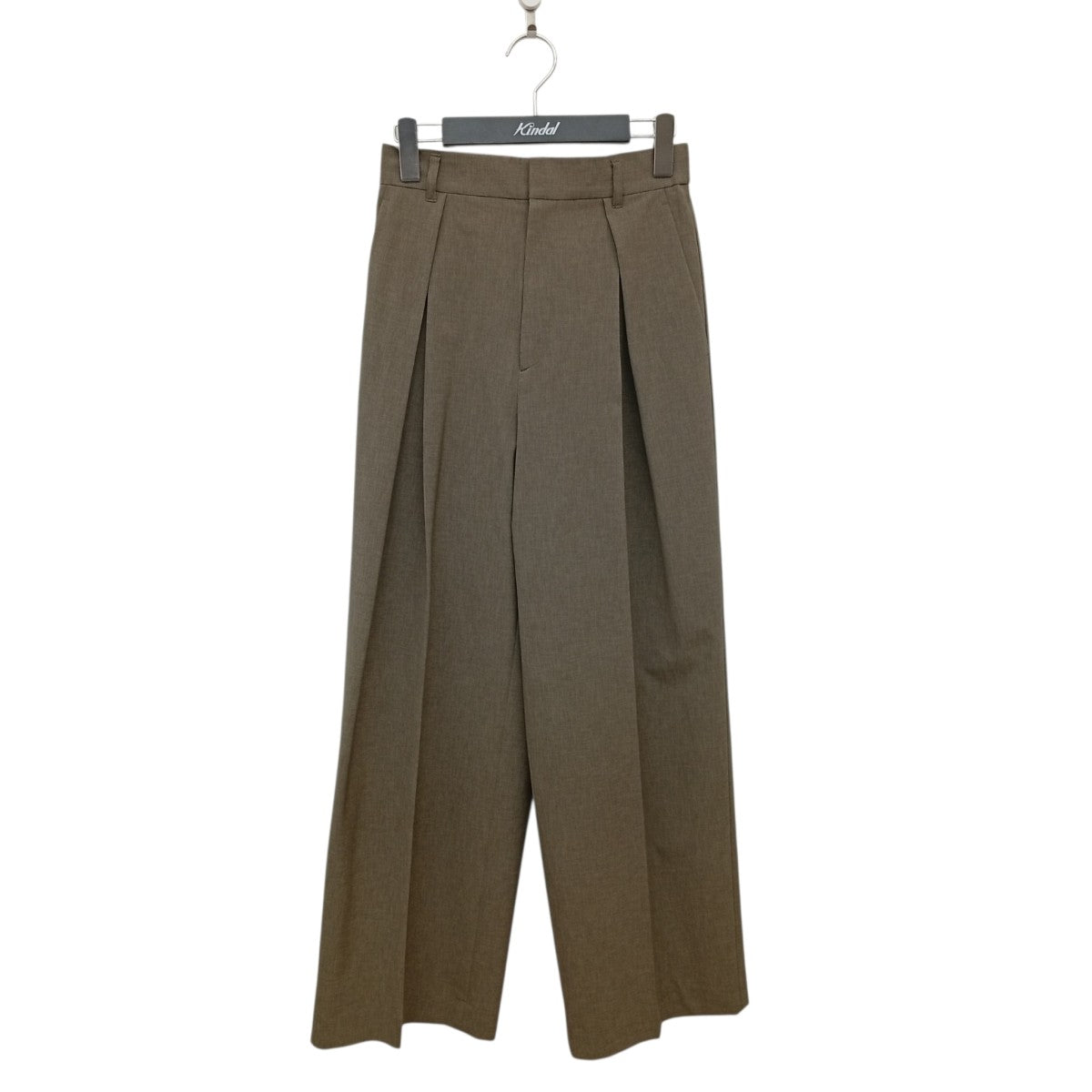 BEAUTY＆YOUTH 26SS2タック 吸水速乾 防シワ ウォッシャブルワイドパンツ1614-1-000056 古着・中古-1枚目のアイテム画像